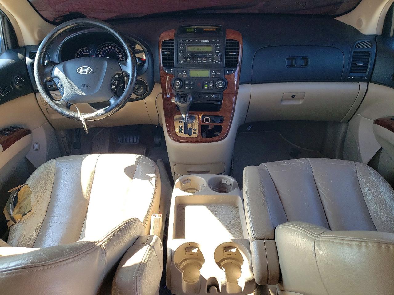 2007 Hyundai Entourage Gls Blue vin: KNDMC233876035614
