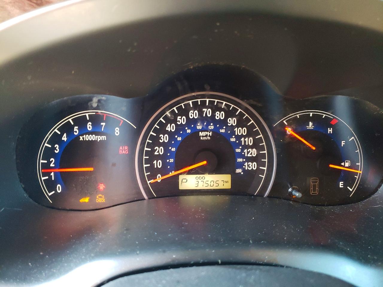 2007 Hyundai Entourage Gls Blue vin: KNDMC233876035614