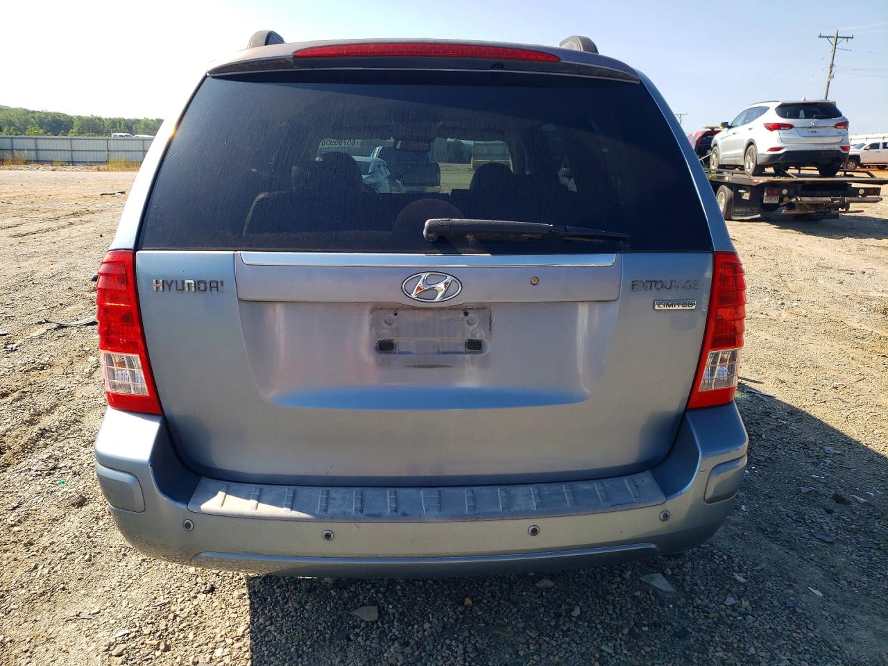 2007 Hyundai Entourage Gls Blue vin: KNDMC233876035614