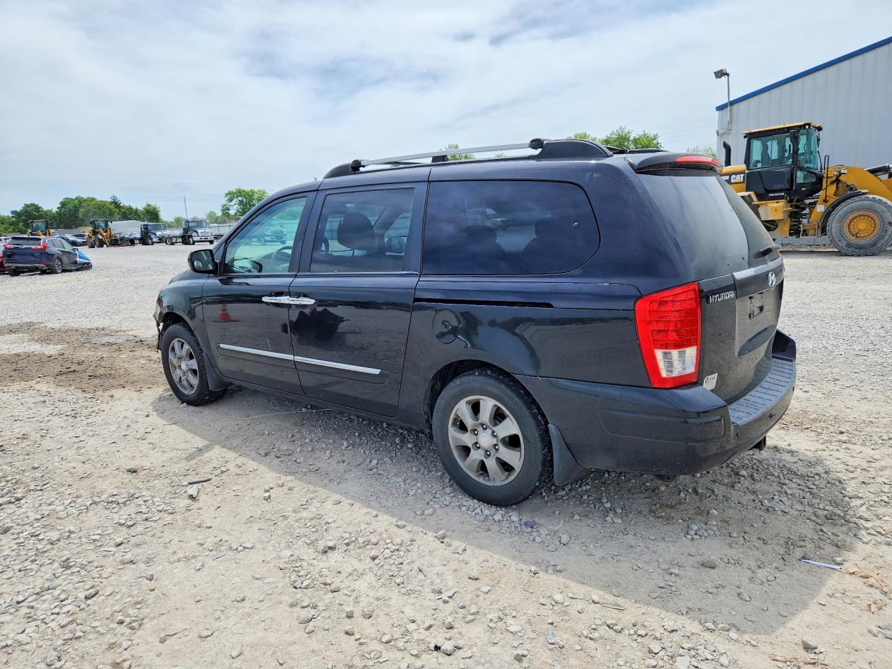 2008 Hyundai Entourage Gls Black vin: KNDMC233886048395
