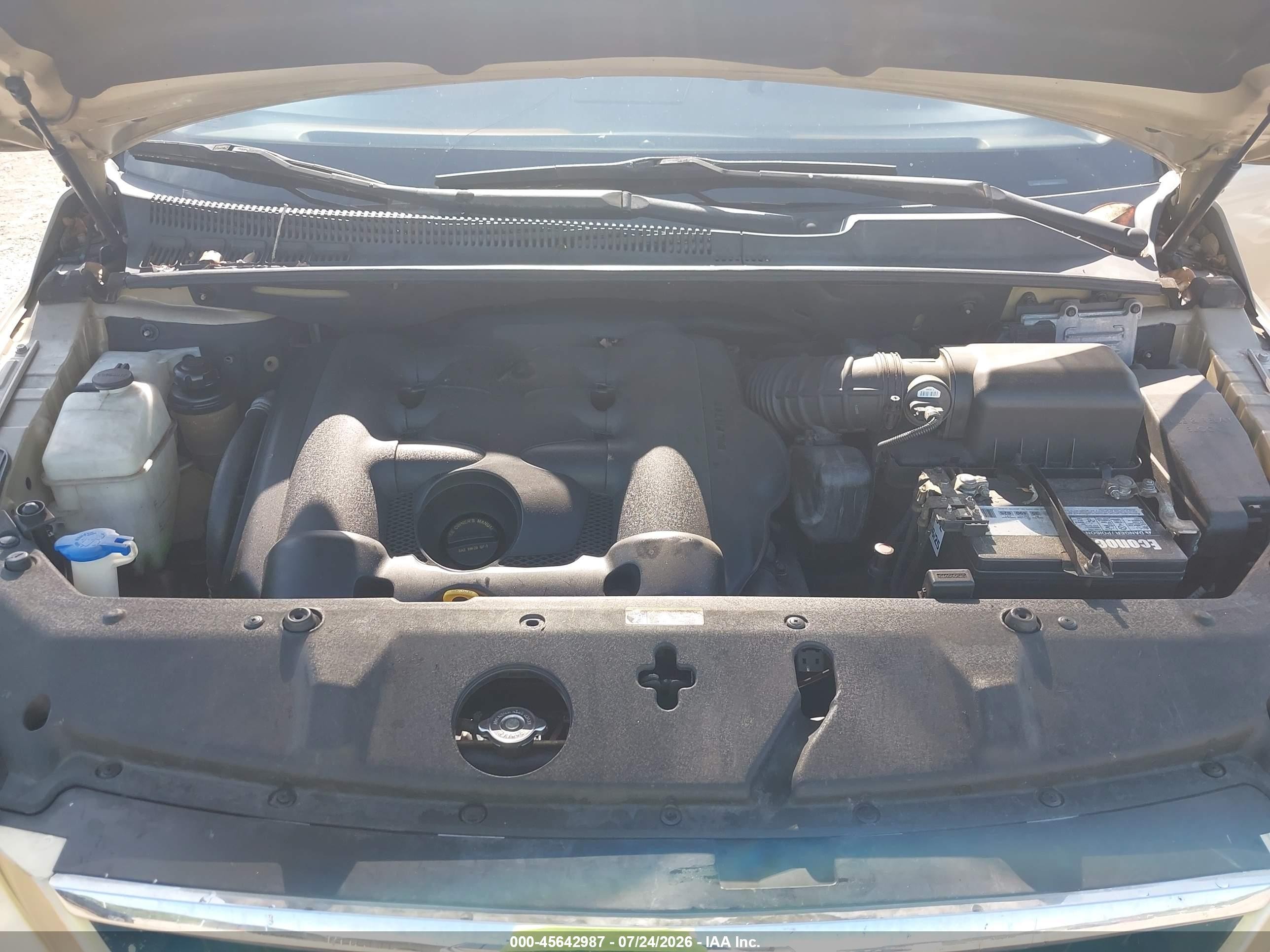 2008 Hyundai Entourage Gls/limited Золотой vin: KNDMC233886048932