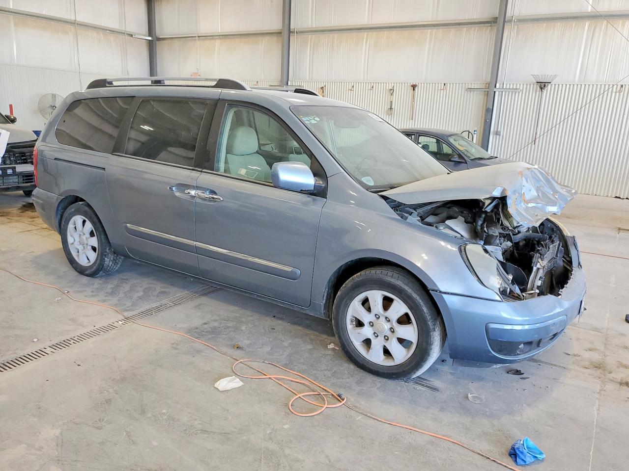2007 Hyundai Entourage Gls Blue vin: KNDMC233X76014571