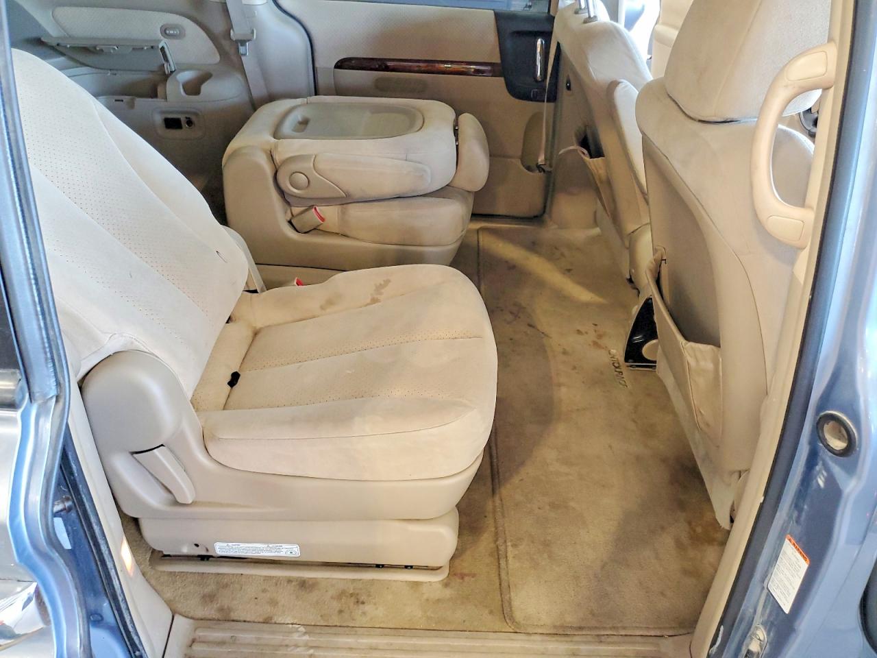 2007 Hyundai Entourage Gls Blue vin: KNDMC233X76014571