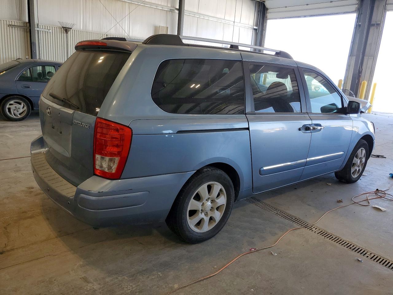 2007 Hyundai Entourage Gls Blue vin: KNDMC233X76014571
