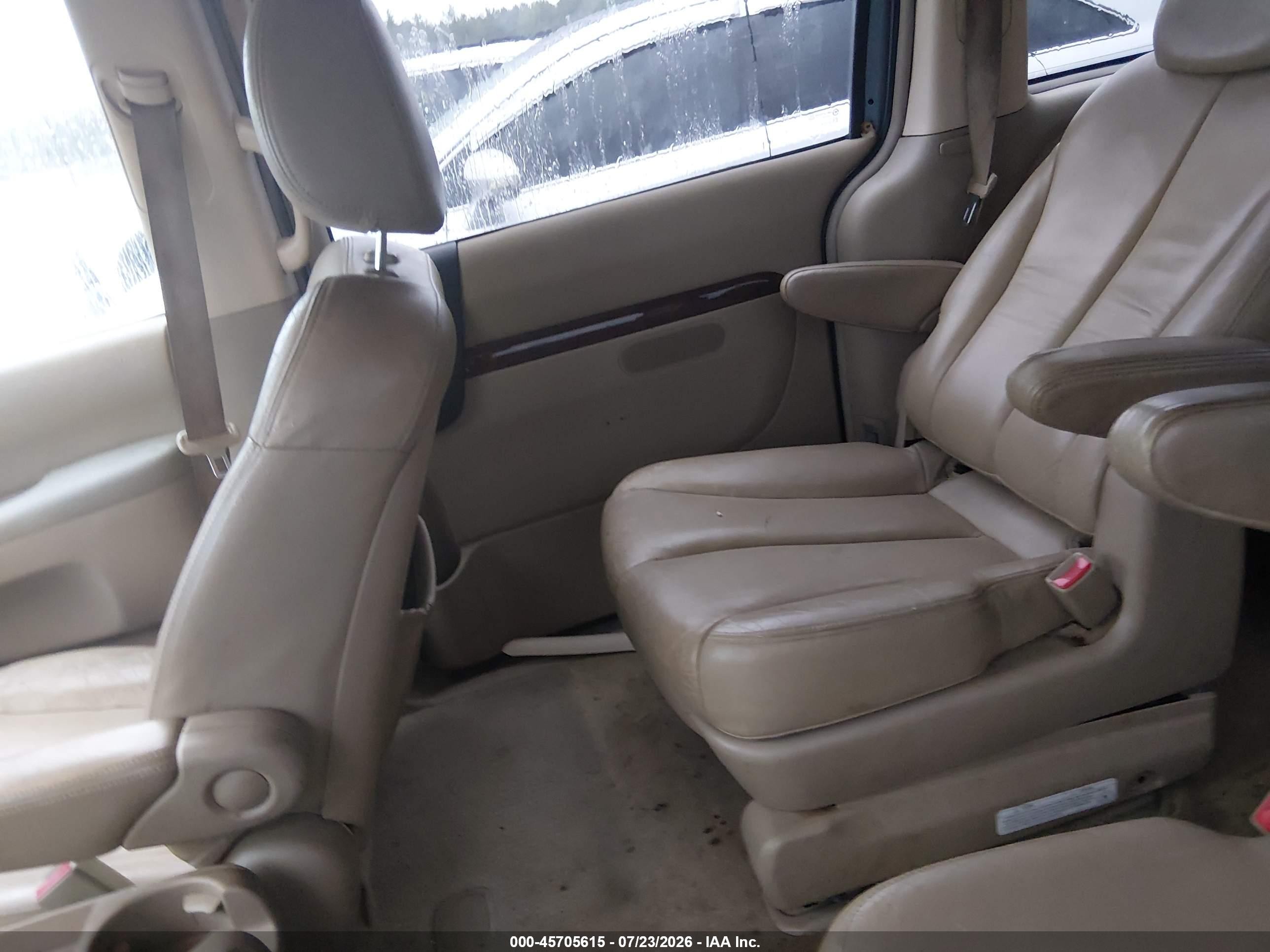 2007 Hyundai Entourage Gls/limited/se Blue vin: KNDMC233X76015865
