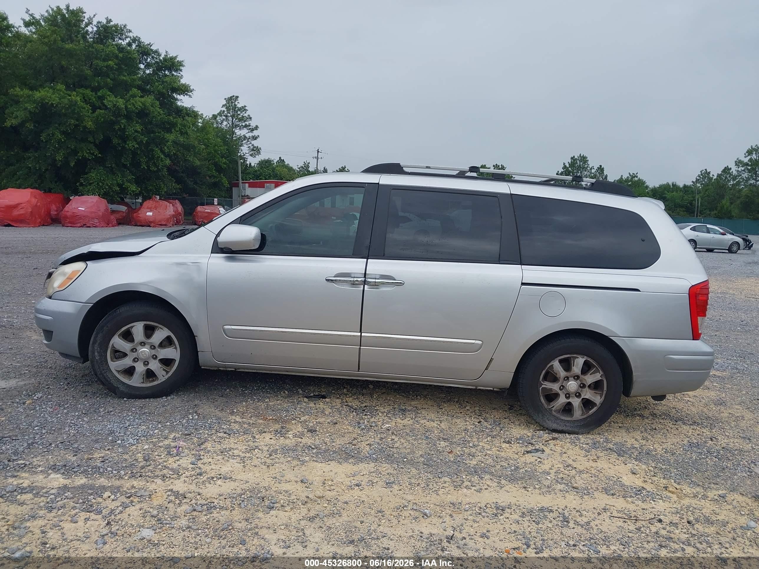 2008 Hyundai Entourage Gls/limited Silver vin: KNDMC233X86045014