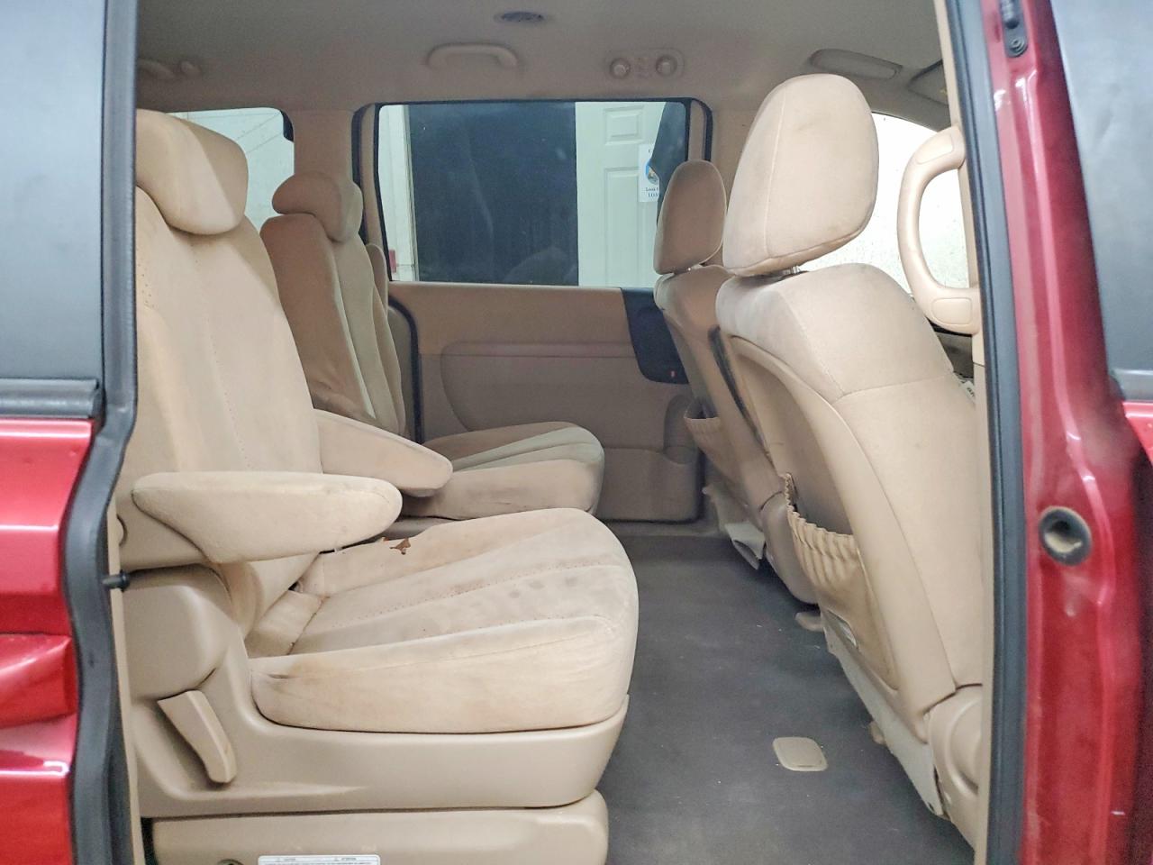 2008 Hyundai Entourage Gls Maroon vin: KNDMC233X86056434