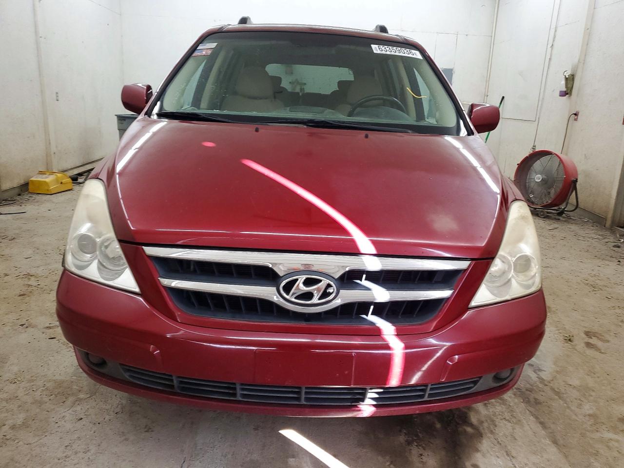 2008 Hyundai Entourage Gls Maroon vin: KNDMC233X86056434