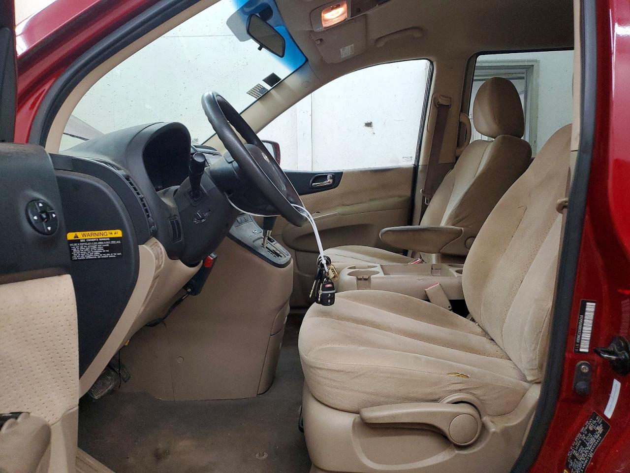 2008 Hyundai Entourage Gls Maroon vin: KNDMC233X86056434