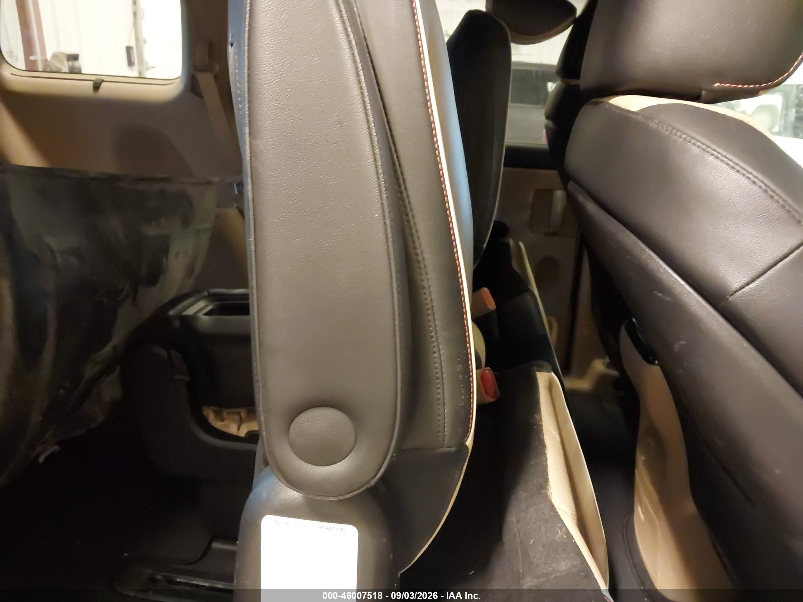 2015 Kia Sedona Ex White vin: KNDMC5C10F6035511