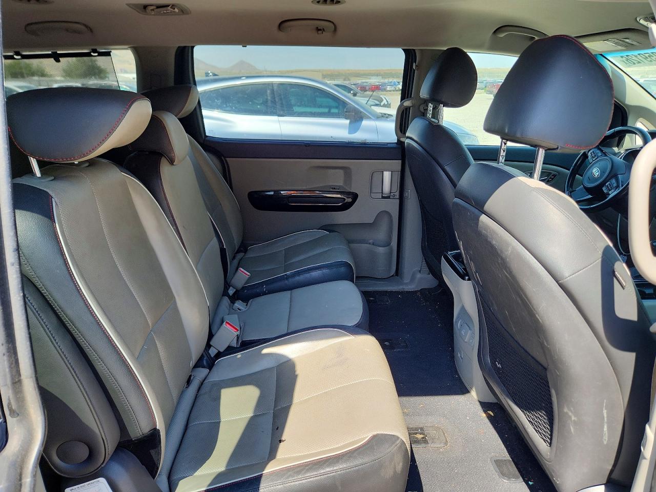 2015 Kia Sedona Sx Gray vin: KNDMC5C10F6037307