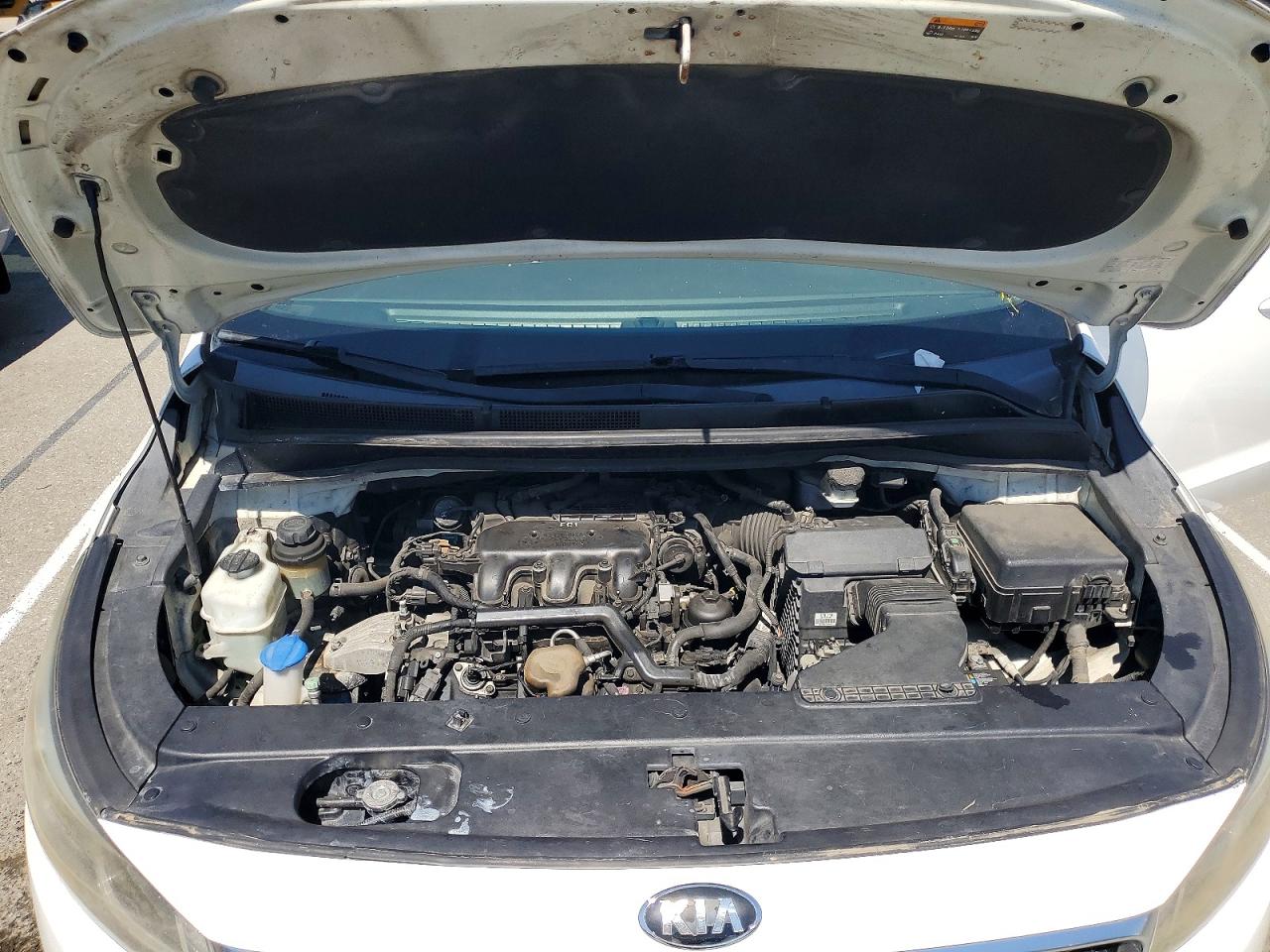 2015 Kia Sedona Ex Белый vin: KNDMC5C10F6045133