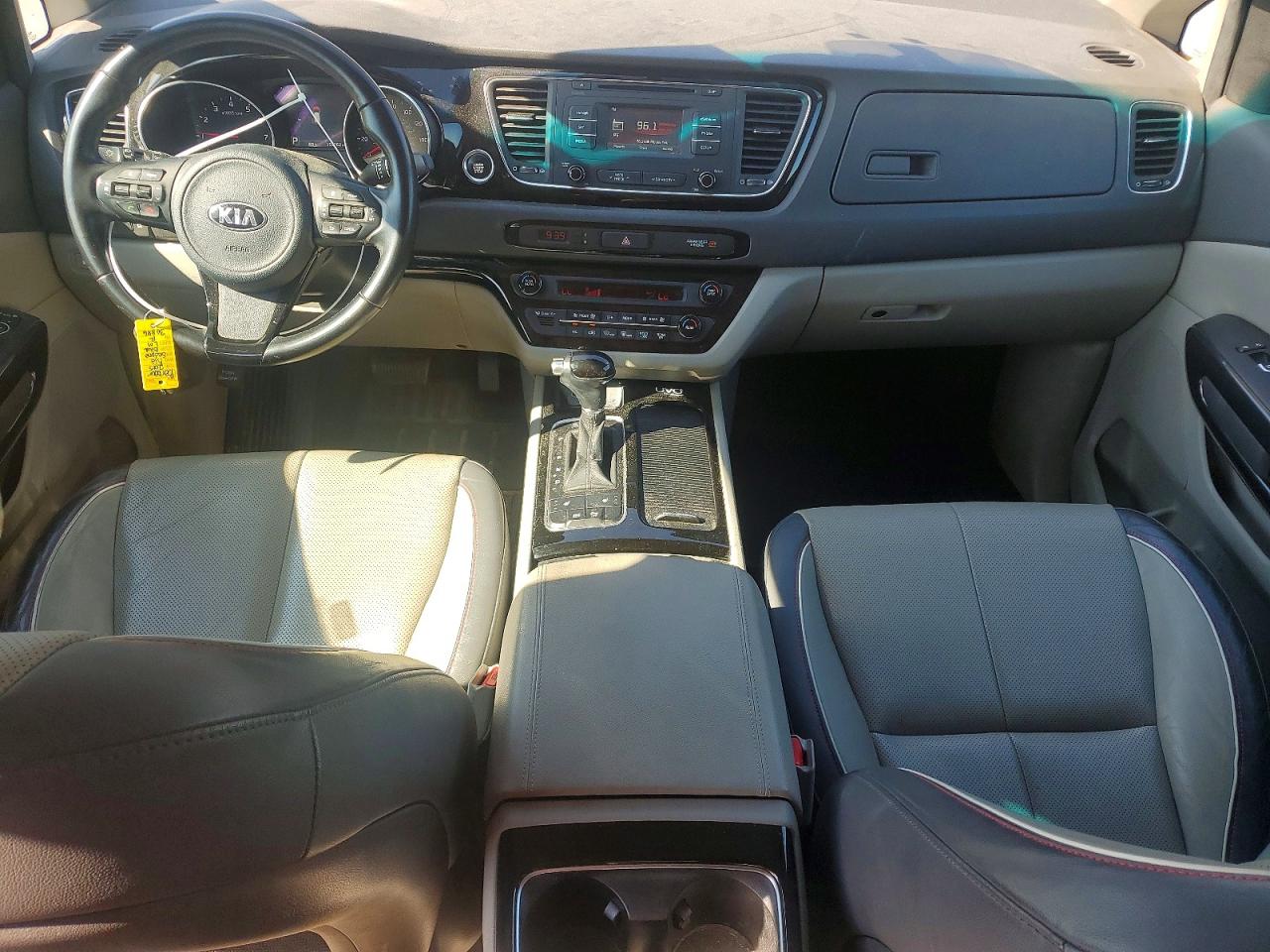 2015 Kia Sedona Ex Blue vin: KNDMC5C10F6058643