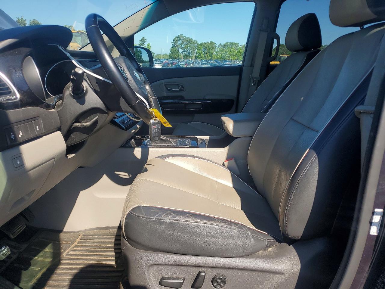 2015 Kia Sedona Ex Blue vin: KNDMC5C10F6058643