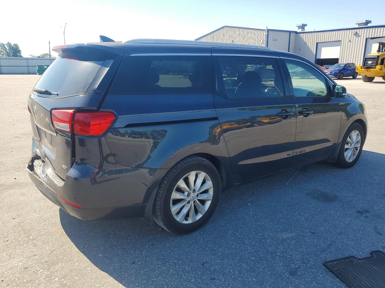 2015 Kia Sedona Ex Blue vin: KNDMC5C10F6058643
