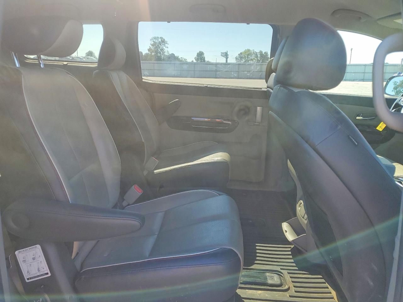 2015 Kia Sedona Ex Blue vin: KNDMC5C10F6058643