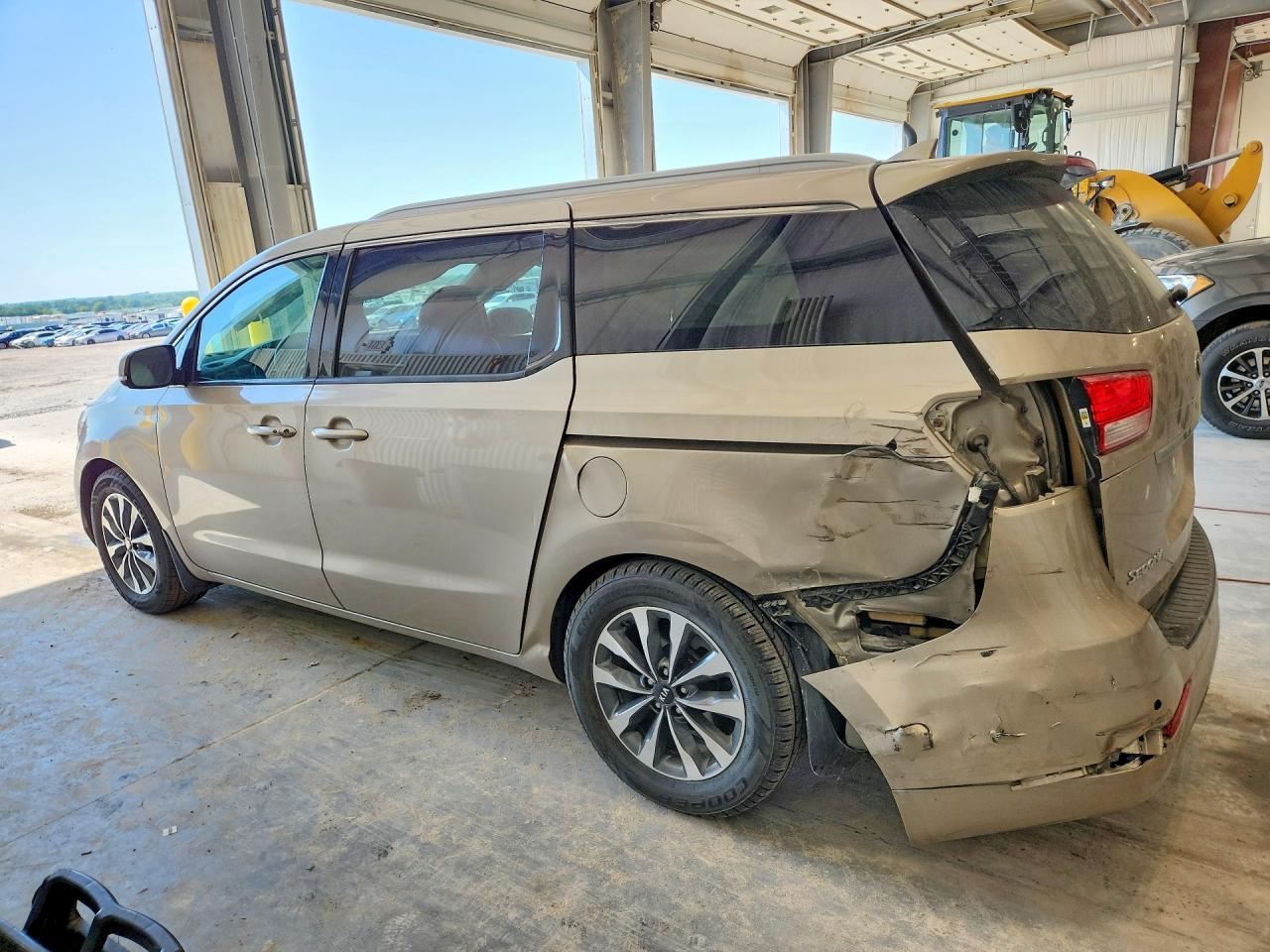 2015 Kia Sedona Sx Tan vin: KNDMC5C11F6020547