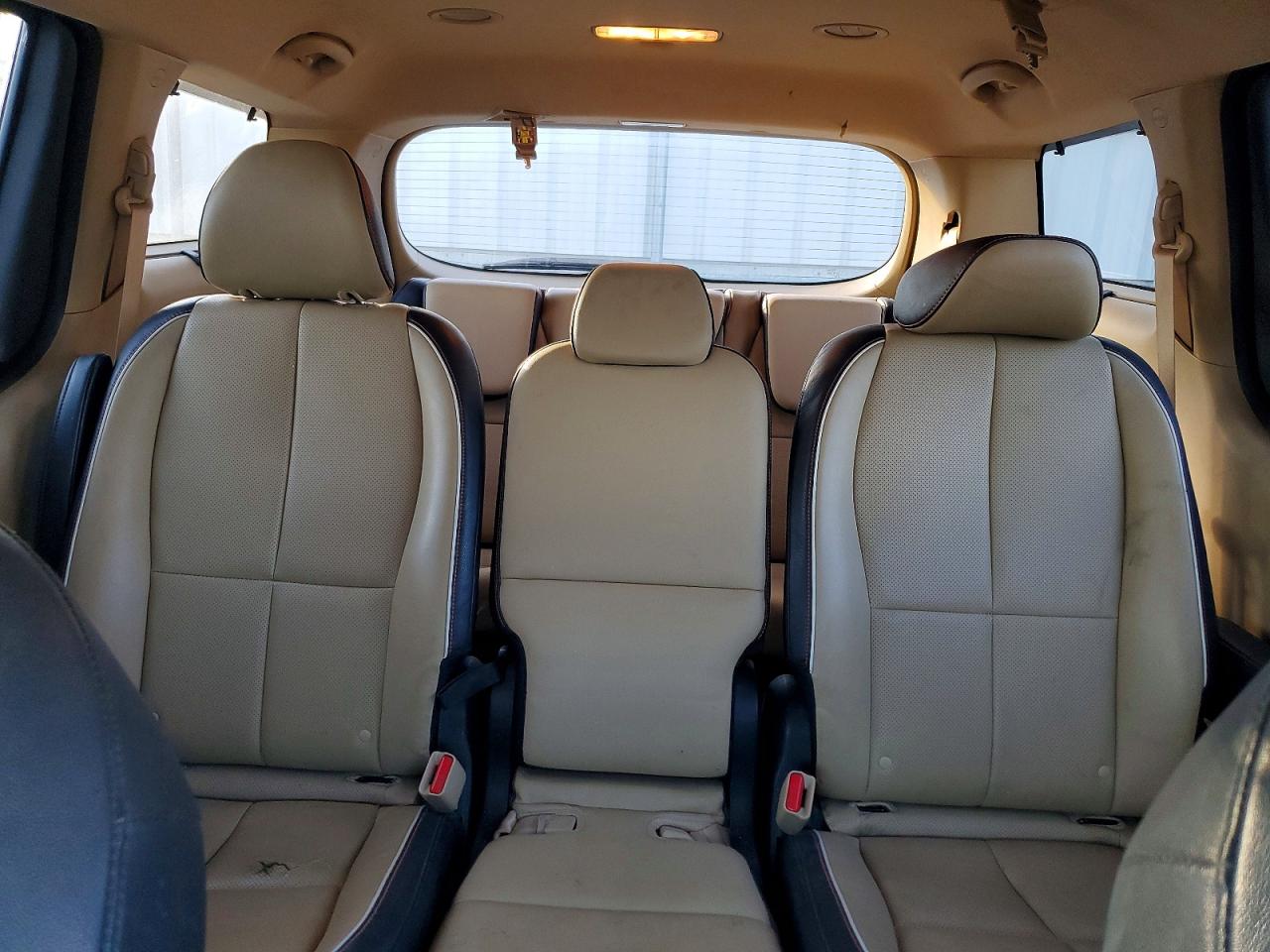 2015 Kia Sedona Sx Burgundy vin: KNDMC5C12F6019472