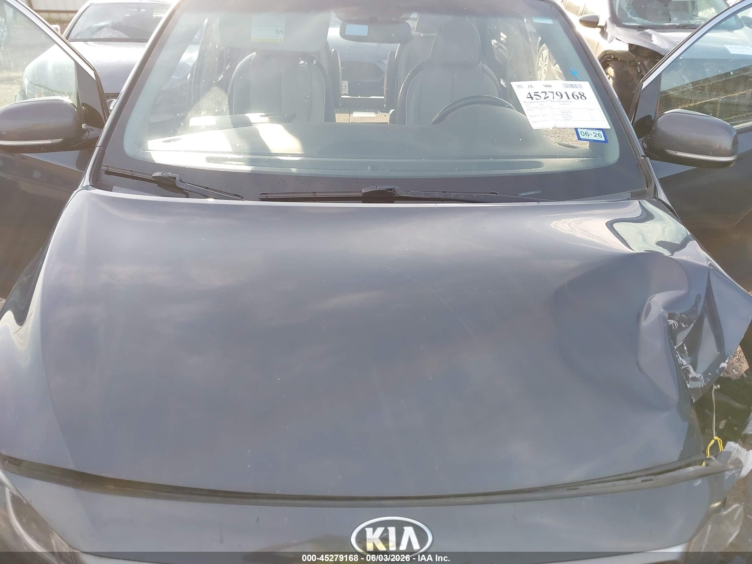 2015 Kia Sedona Sx Gray vin: KNDMC5C12F6039348