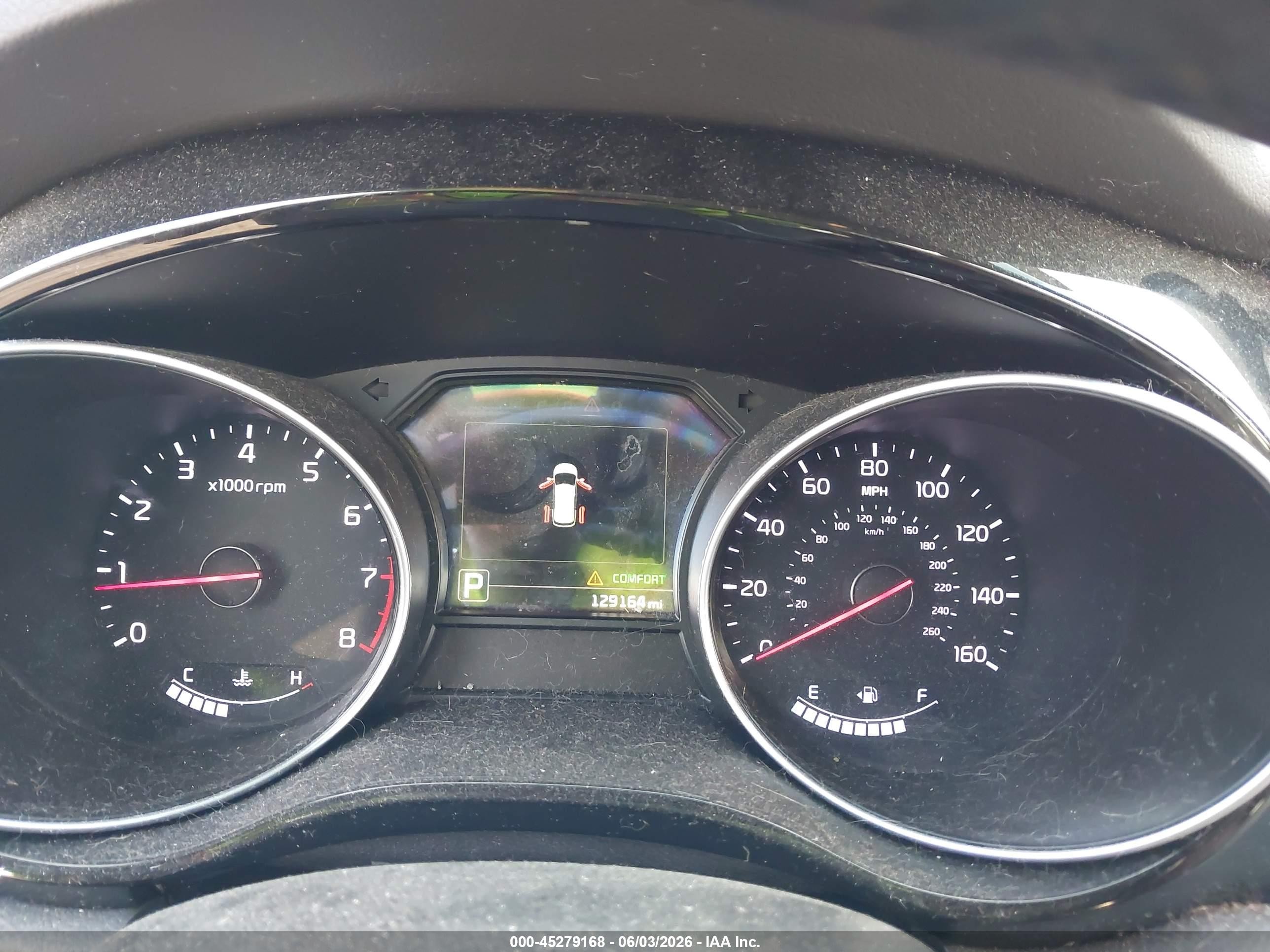 2015 Kia Sedona Sx Gray vin: KNDMC5C12F6039348