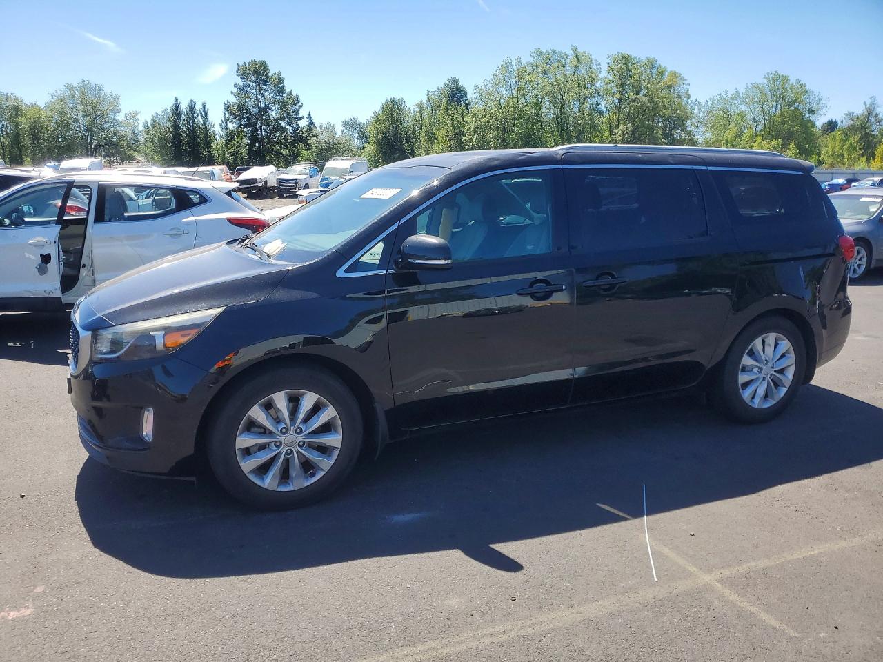 2015 Kia Sedona Ex Black vin: KNDMC5C12F6047708