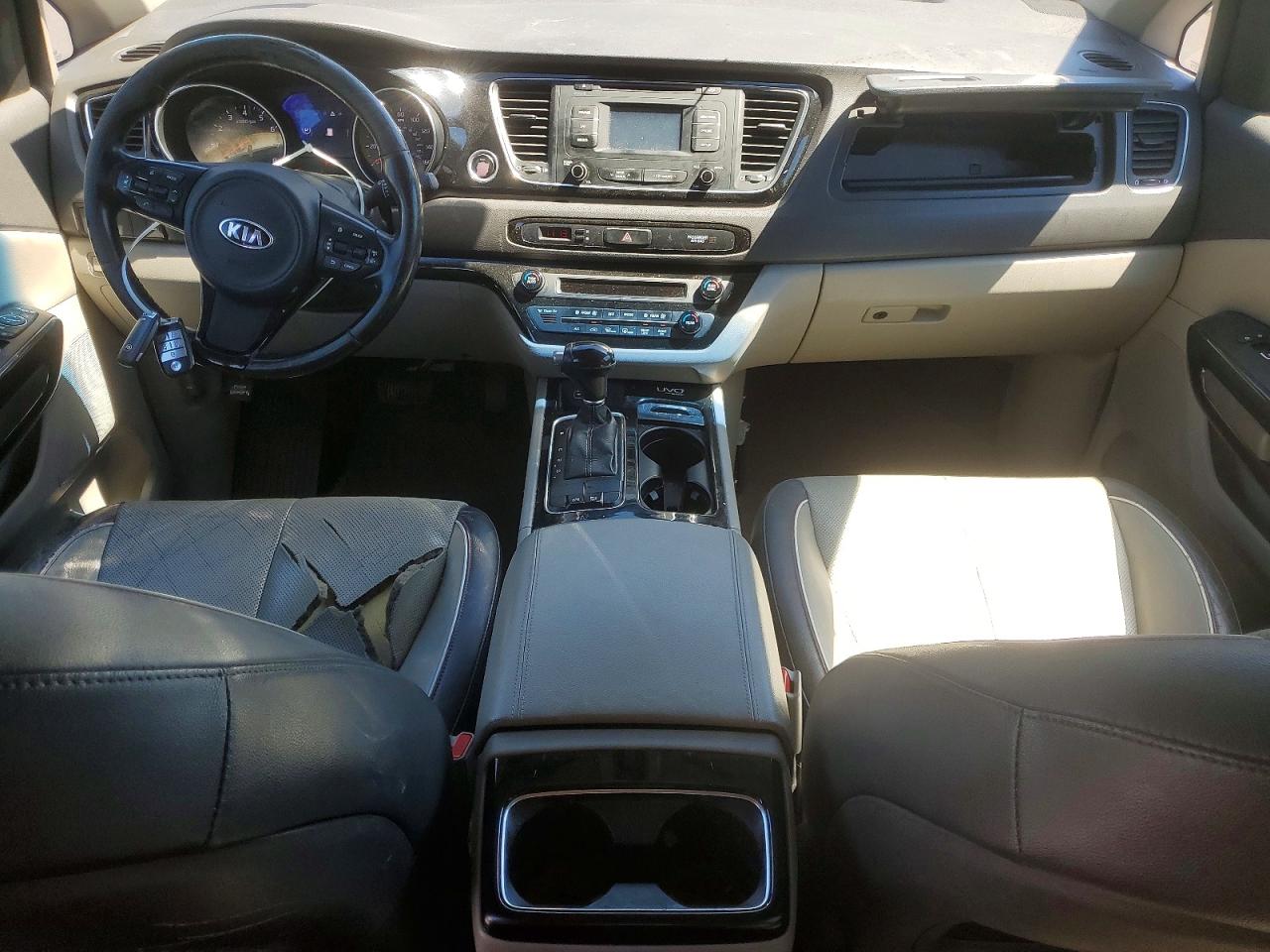 2015 Kia Sedona Ex Black vin: KNDMC5C12F6047708
