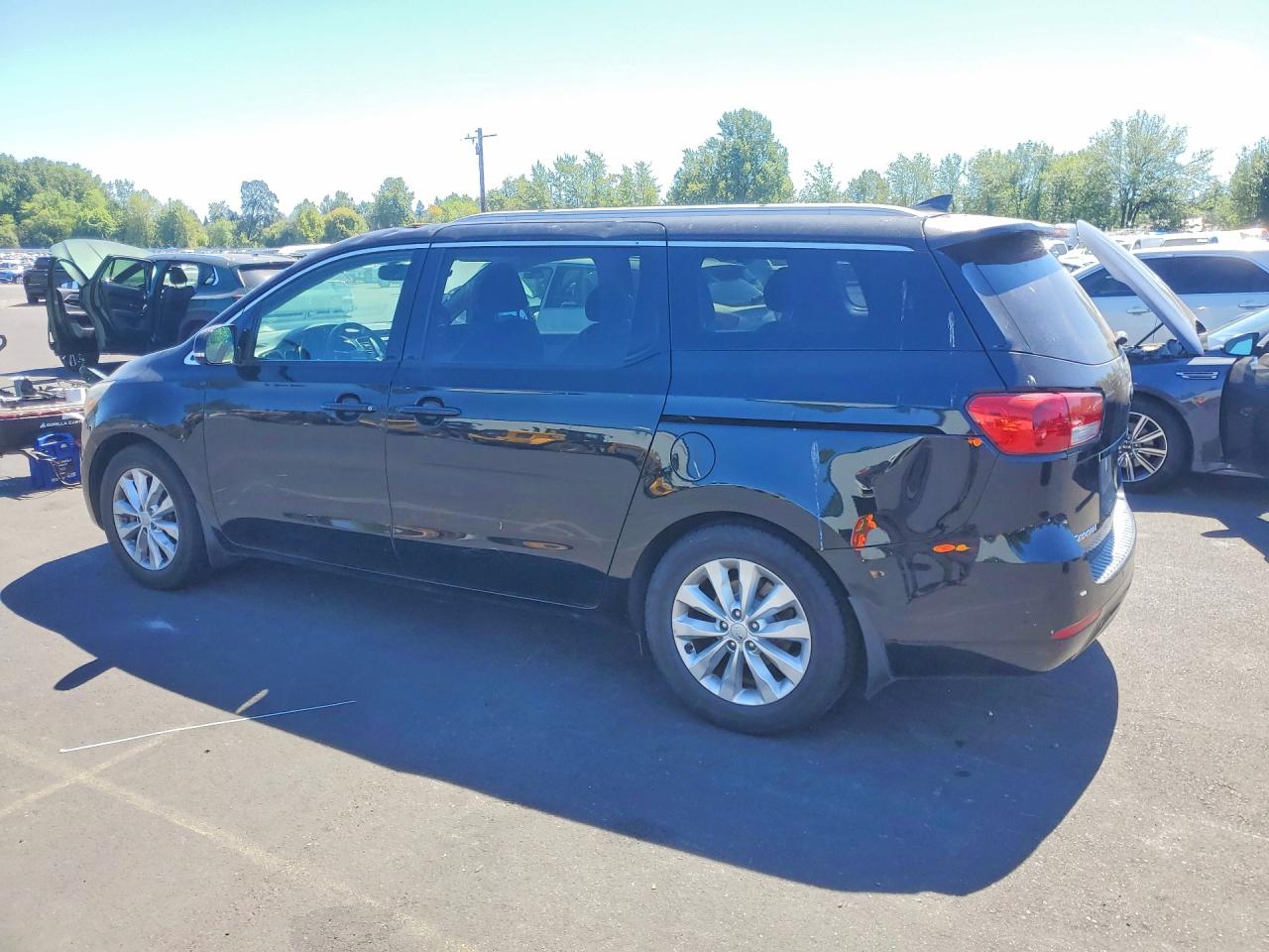 2015 Kia Sedona Ex Black vin: KNDMC5C12F6047708