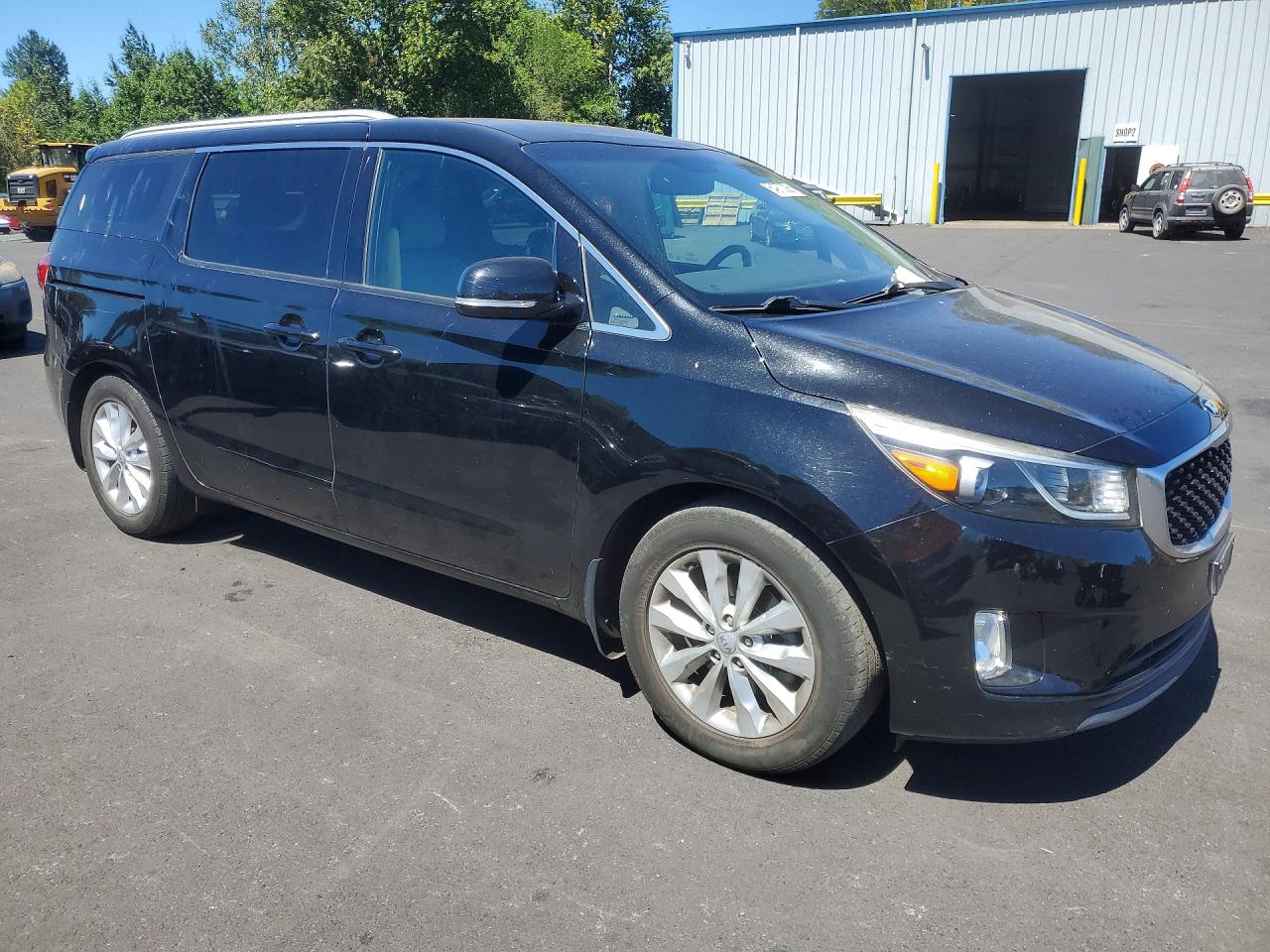 2015 Kia Sedona Ex Black vin: KNDMC5C12F6047708
