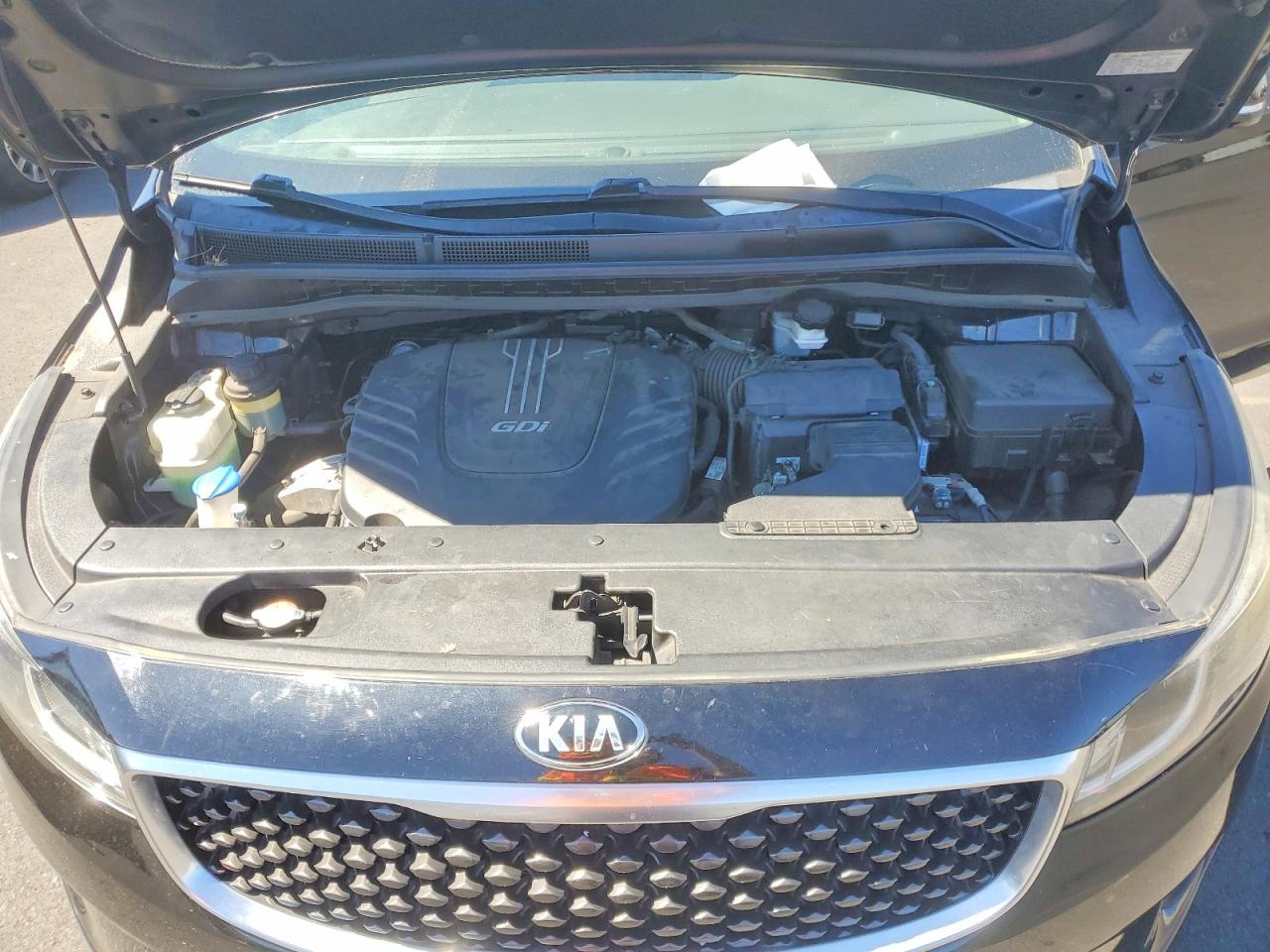 2015 Kia Sedona Ex Black vin: KNDMC5C12F6047708