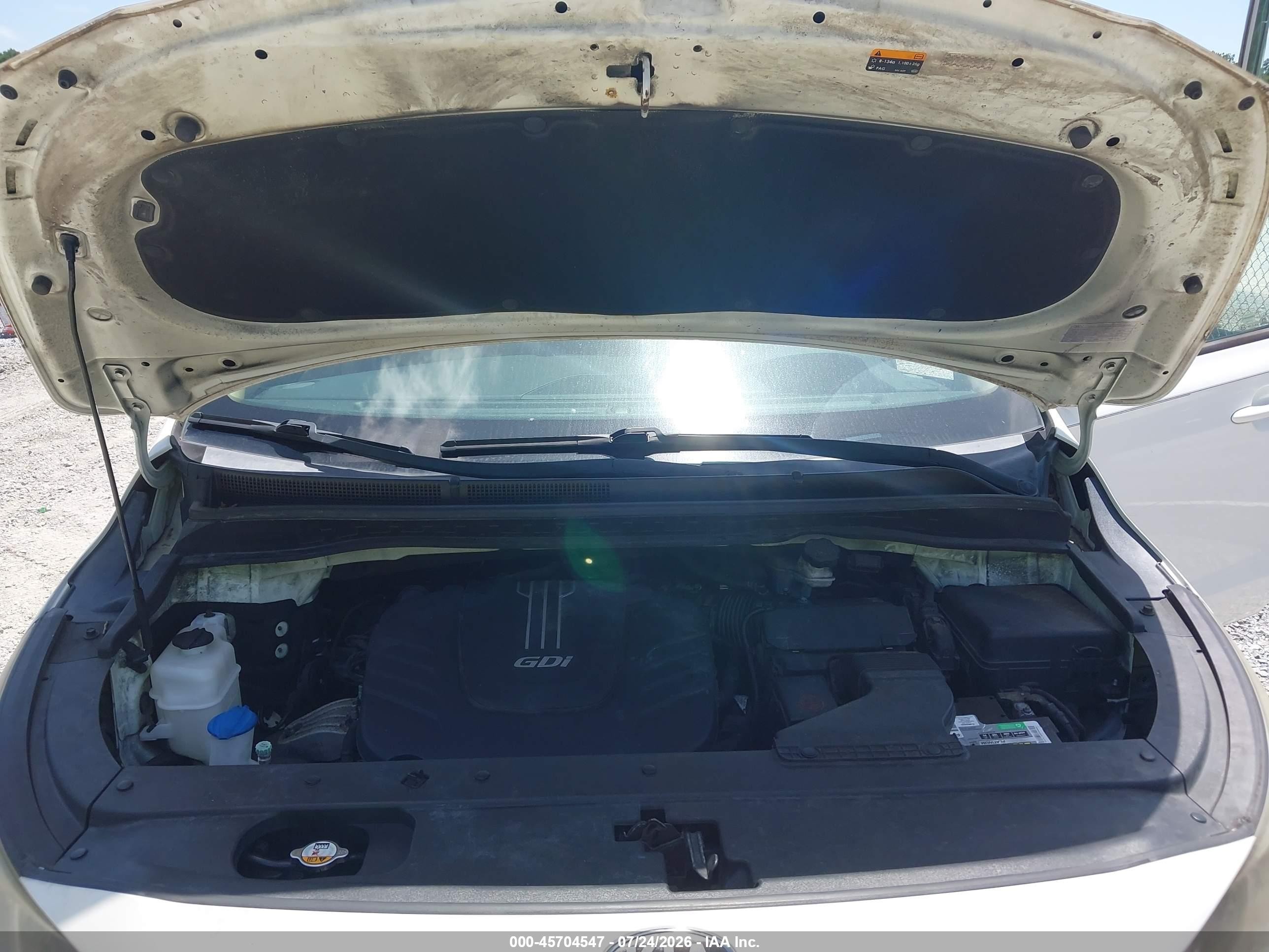 2015 Kia Sedona Sx Белый vin: KNDMC5C12F6066310