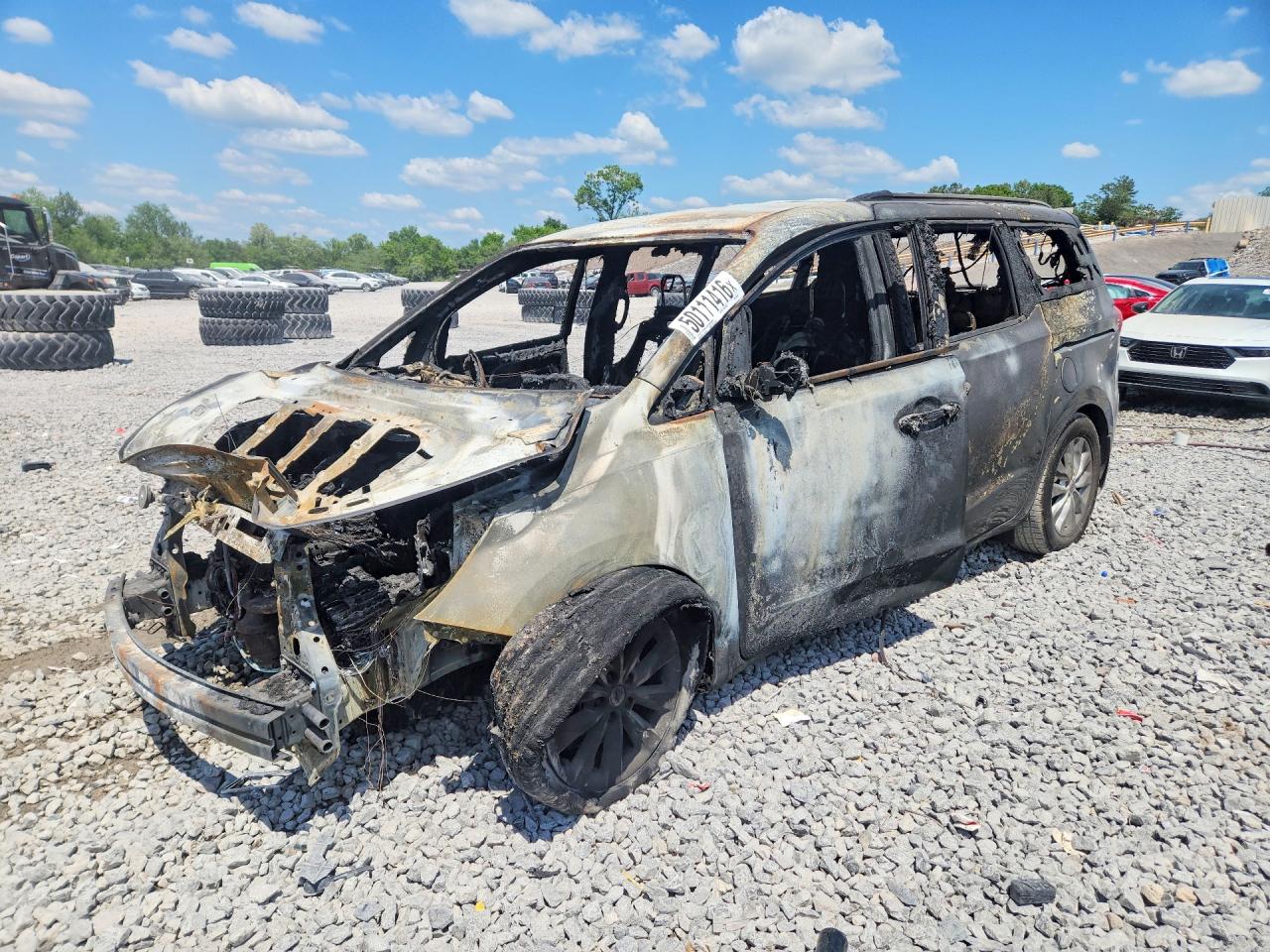 2015 Kia Sedona Ex Burn vin: KNDMC5C13F6025054