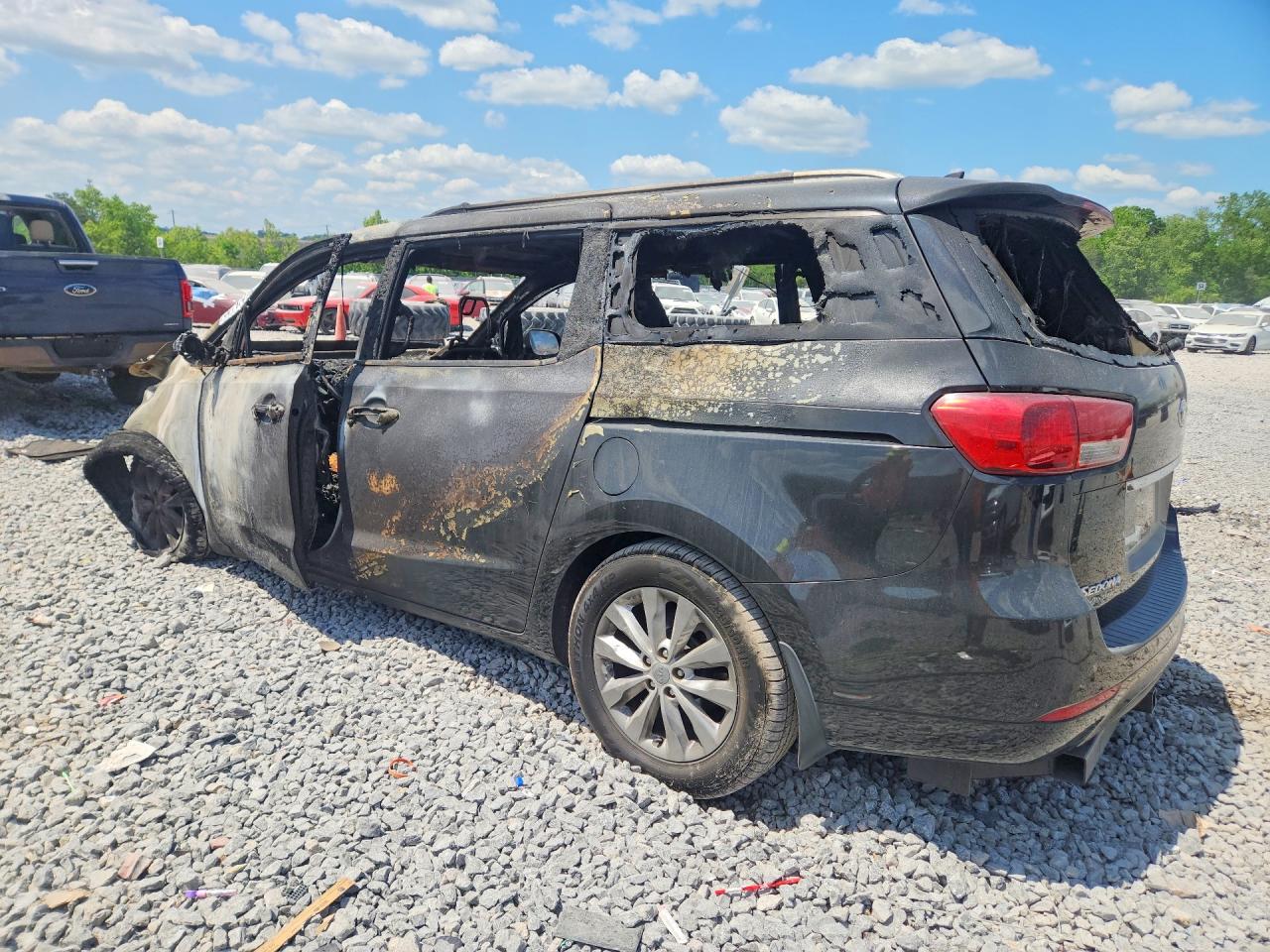 2015 Kia Sedona Ex Burn vin: KNDMC5C13F6025054