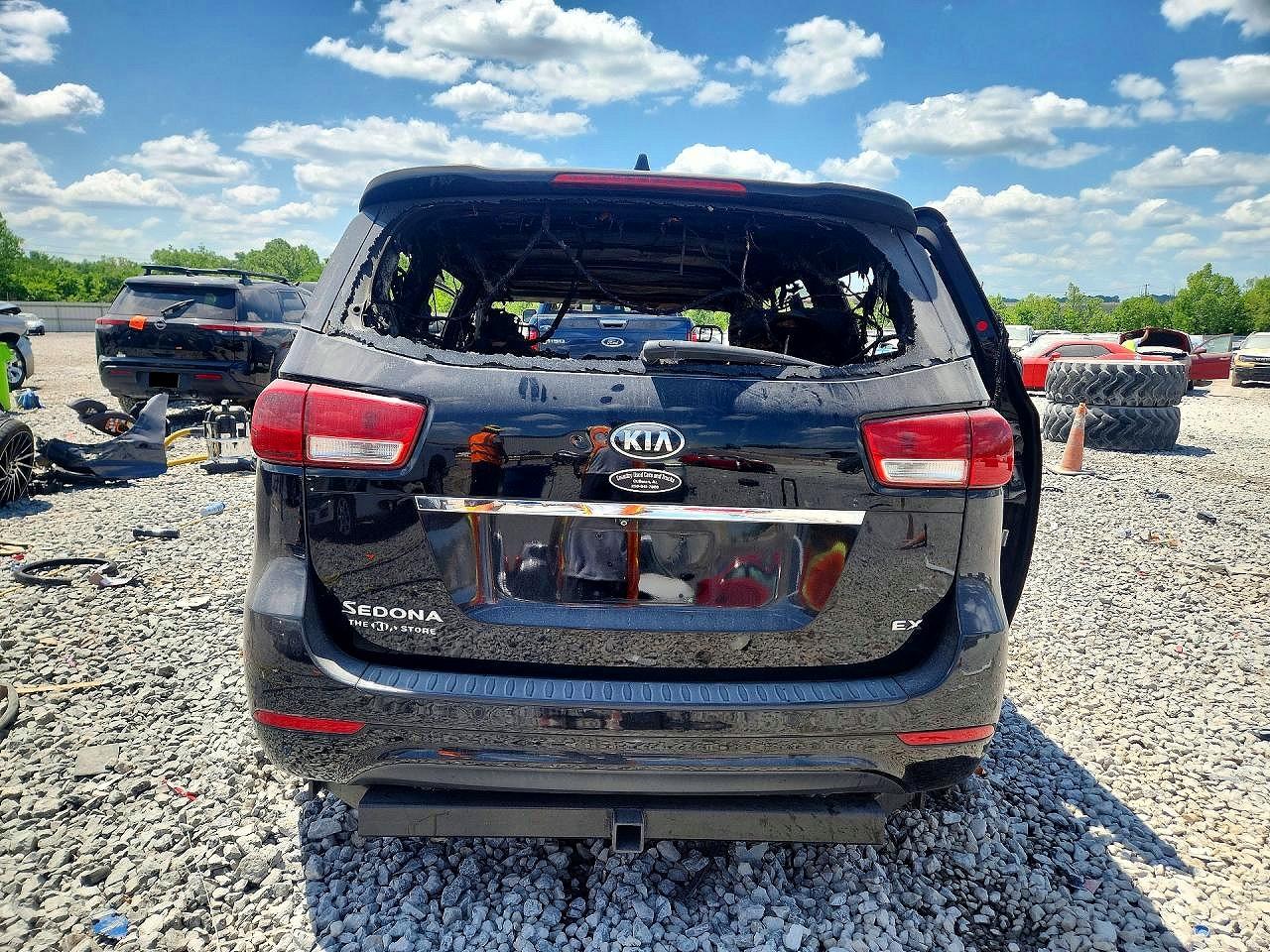 2015 Kia Sedona Ex Burn vin: KNDMC5C13F6025054