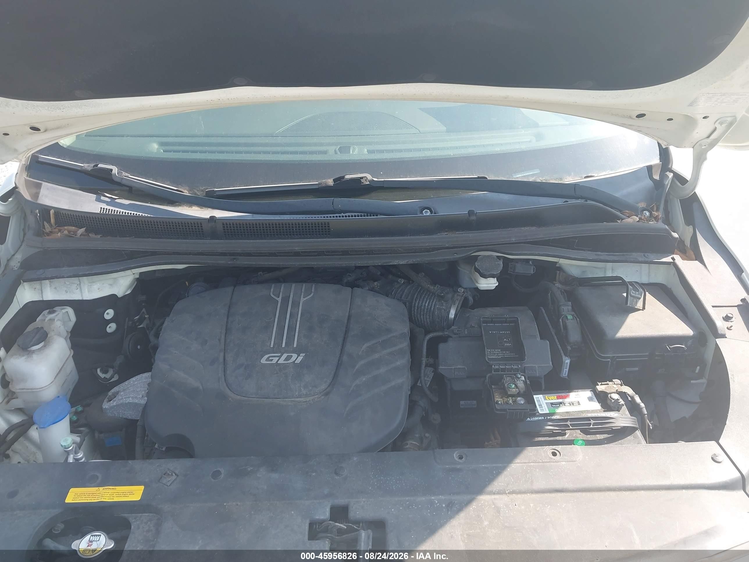 2015 Kia Sedona Sx White vin: KNDMC5C13F6047930