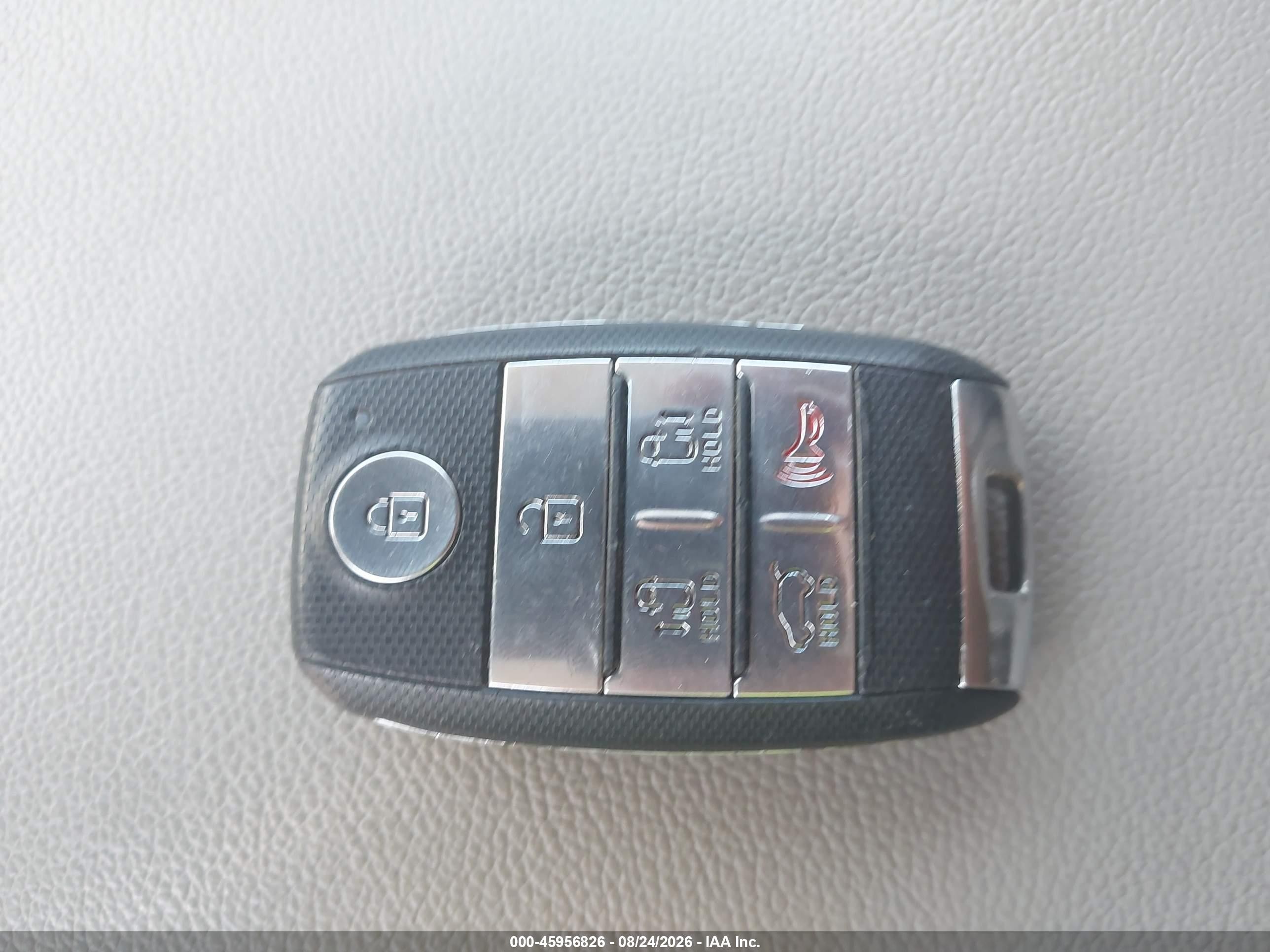 2015 Kia Sedona Sx White vin: KNDMC5C13F6047930