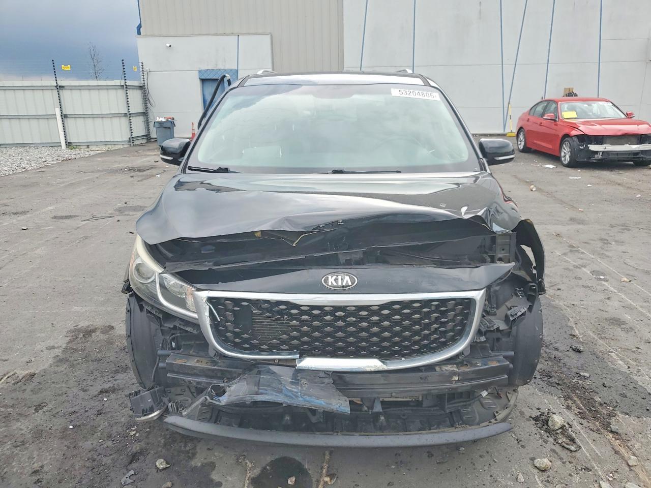 2015 Kia Sedona Sx Black vin: KNDMC5C13F6050634
