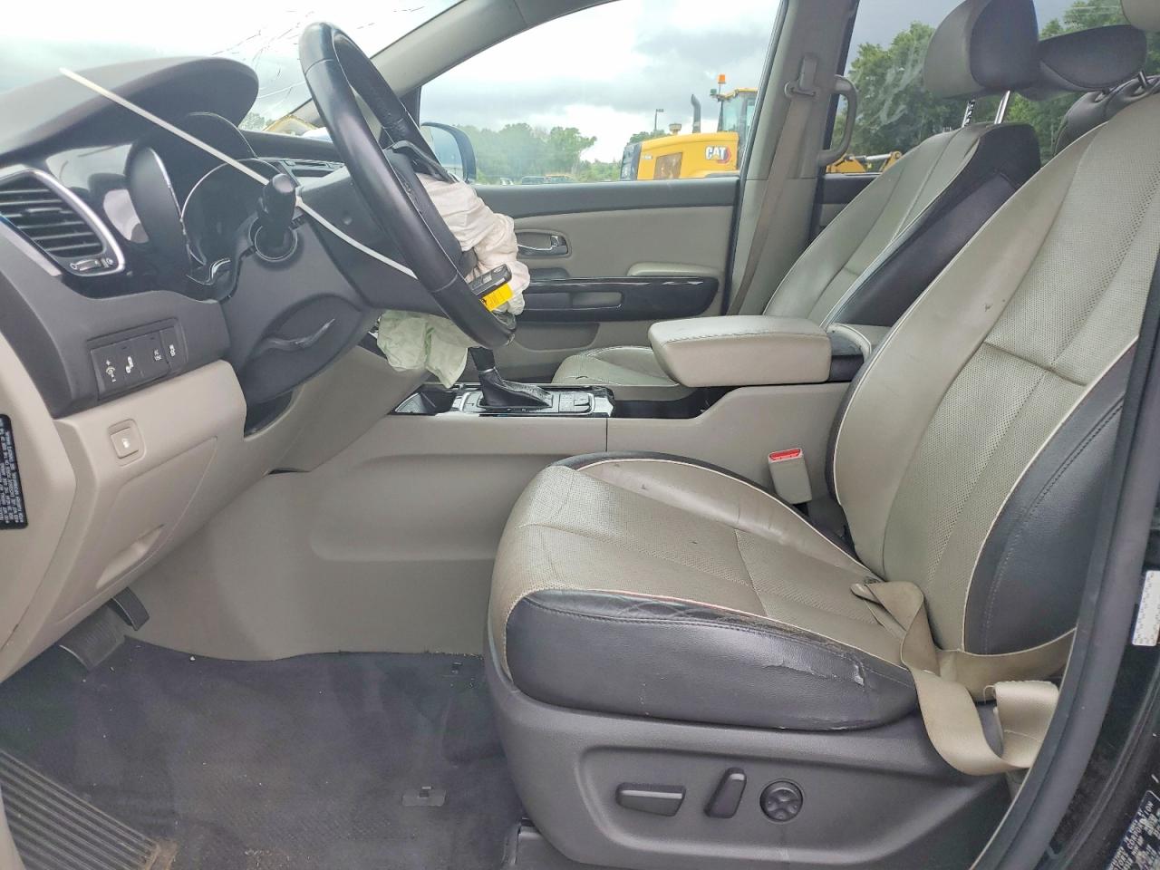 2015 Kia Sedona Sx Black vin: KNDMC5C13F6050634