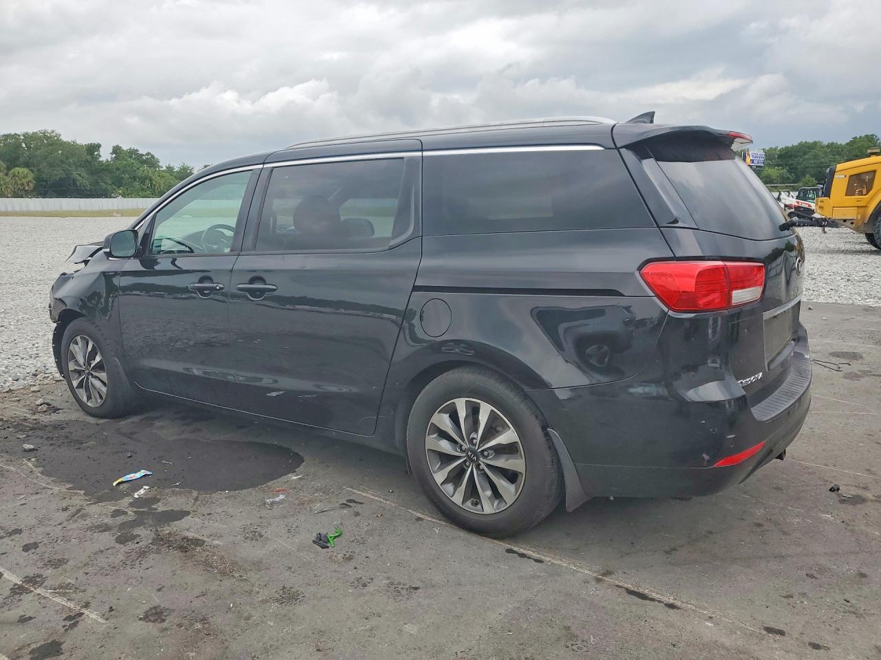 2015 Kia Sedona Sx Black vin: KNDMC5C13F6050634
