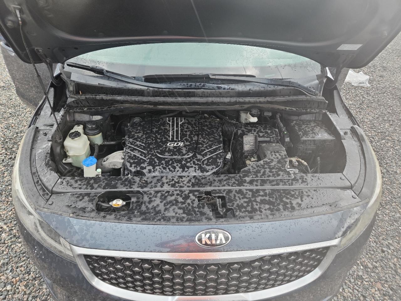 2015 Kia Sedona Ex Blue vin: KNDMC5C14F6022292
