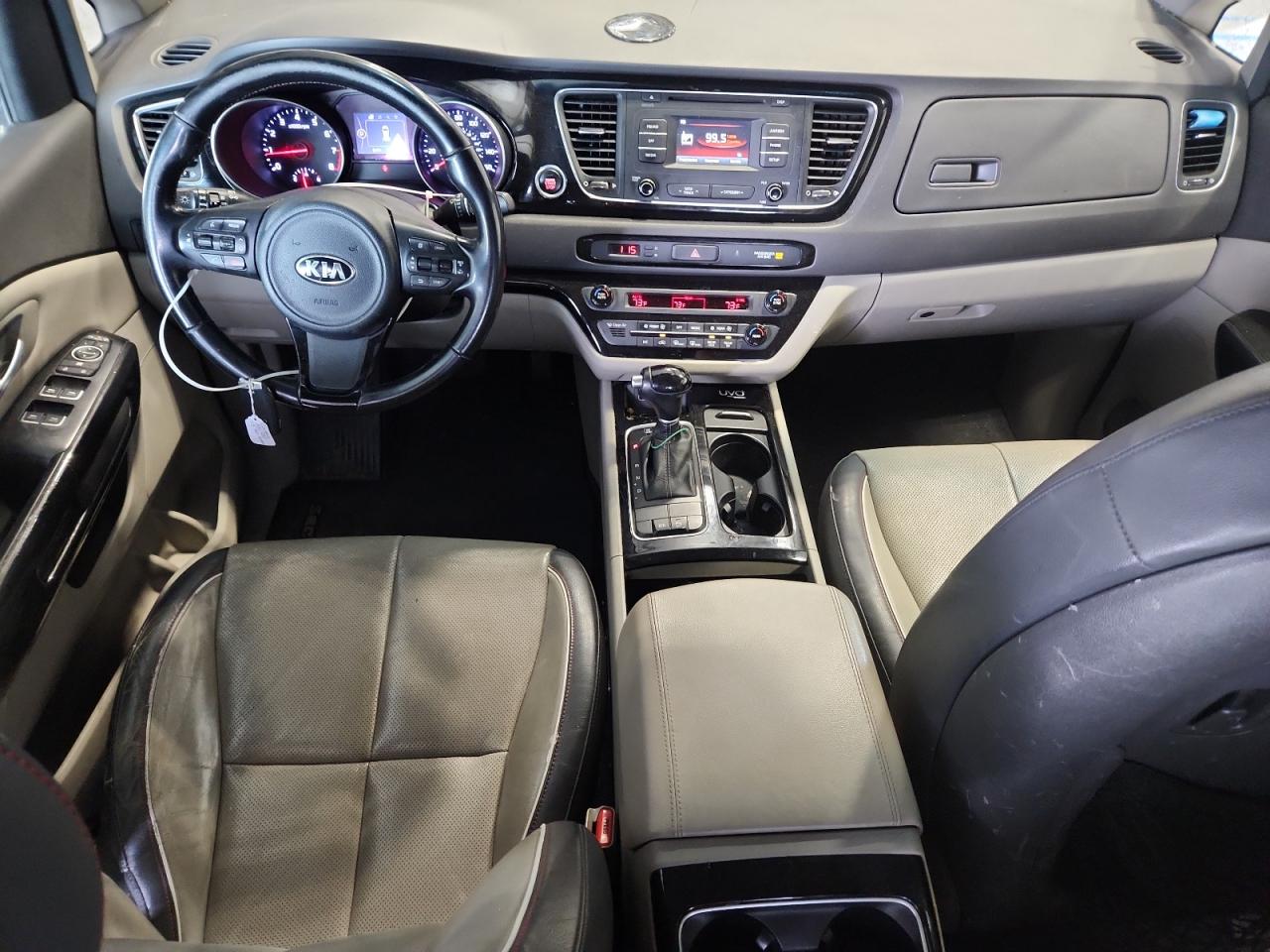 2015 Kia Sedona Ex Blue vin: KNDMC5C14F6022292