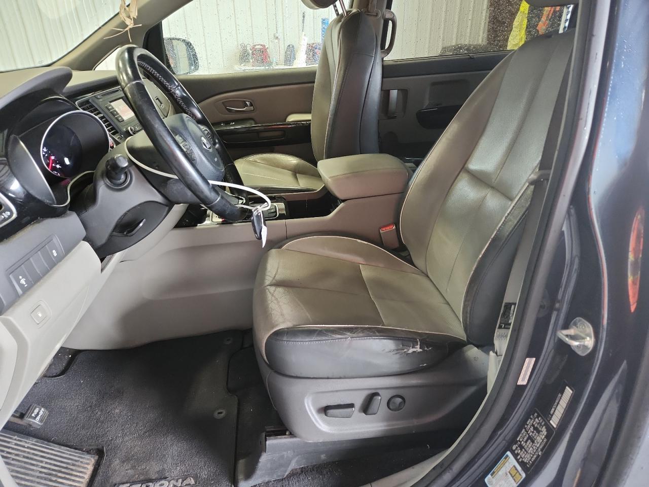 2015 Kia Sedona Ex Blue vin: KNDMC5C14F6022292