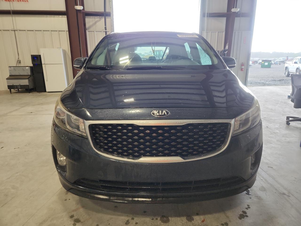 2015 Kia Sedona Ex Blue vin: KNDMC5C14F6022292