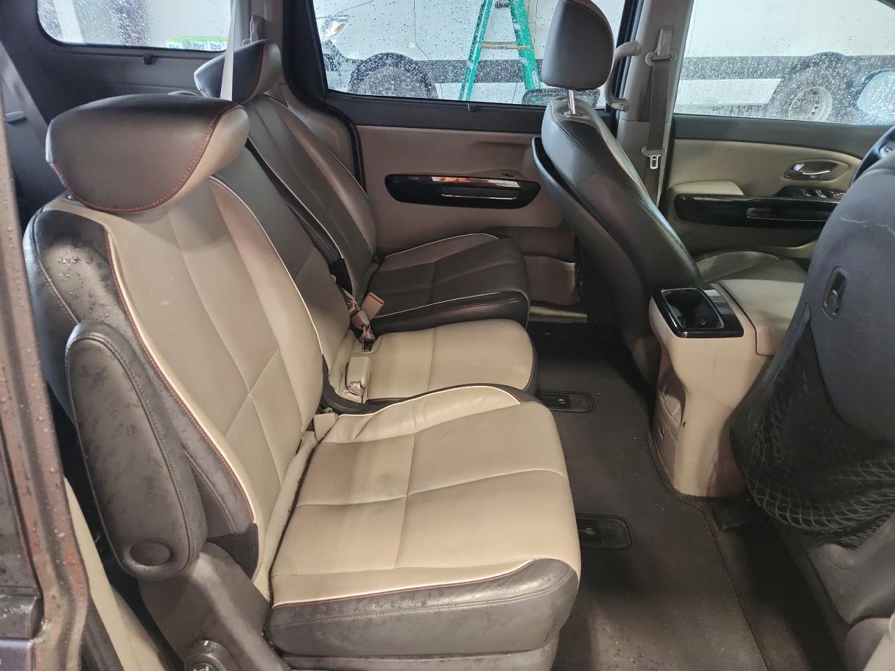 2015 Kia Sedona Ex Blue vin: KNDMC5C14F6022292