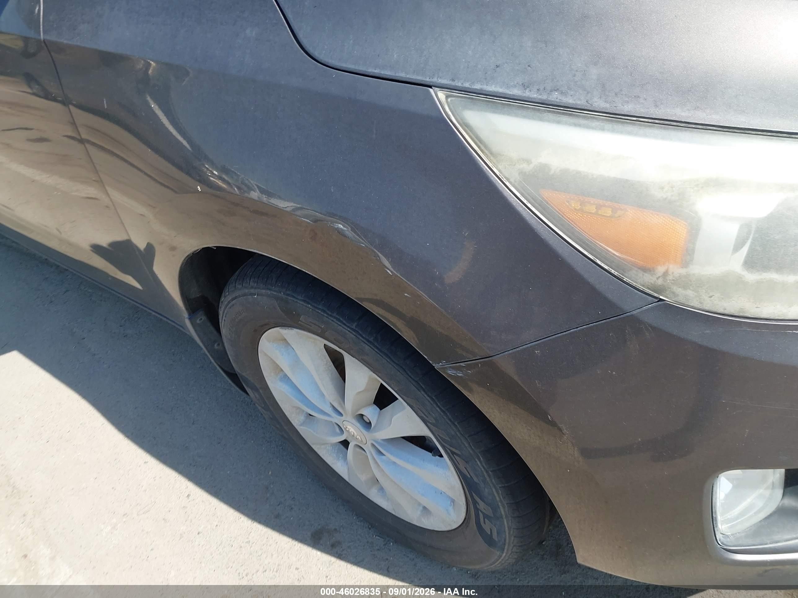 2015 Kia Sedona Ex Коричневый vin: KNDMC5C14F6027329