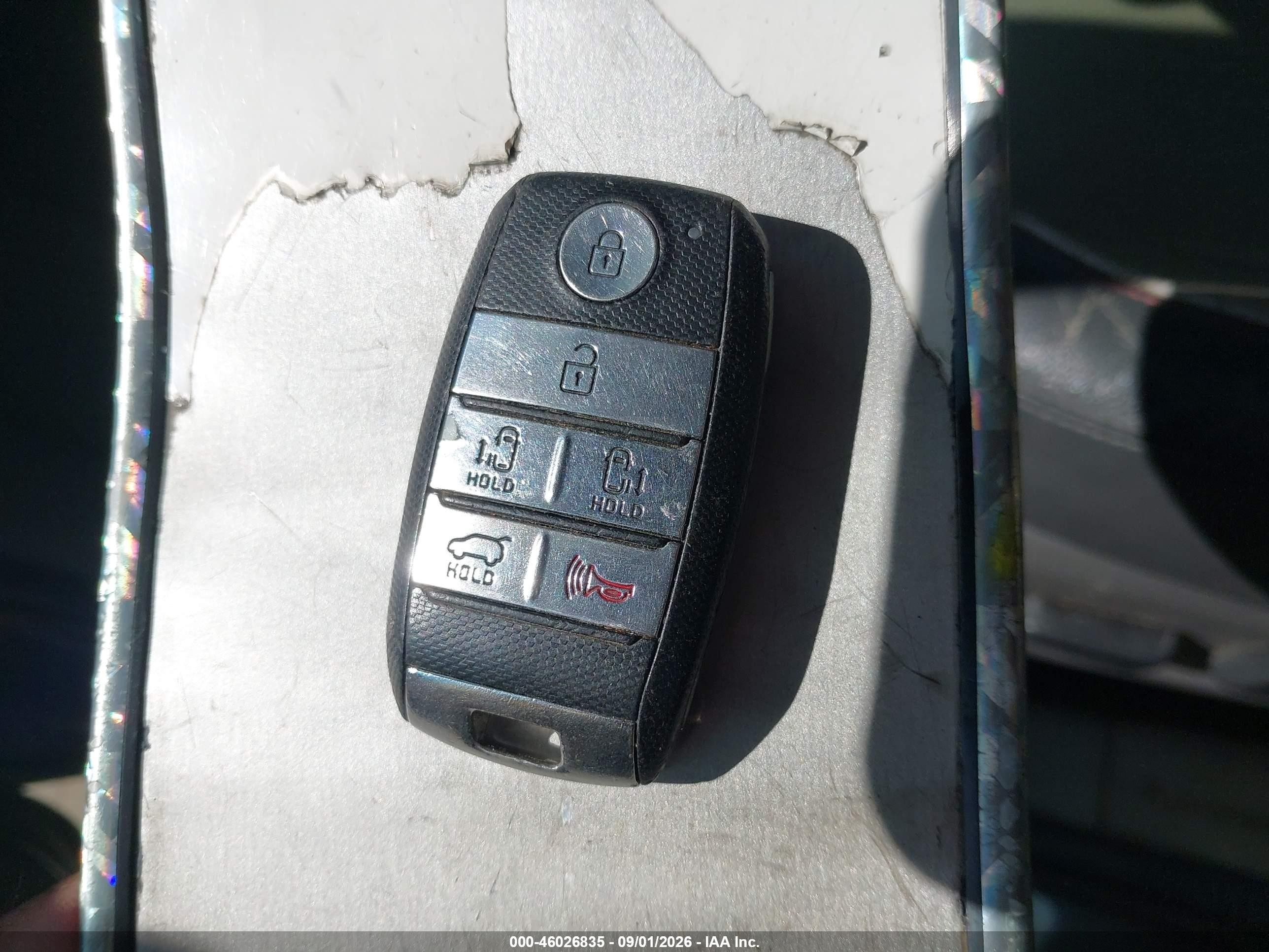 2015 Kia Sedona Ex Коричневый vin: KNDMC5C14F6027329
