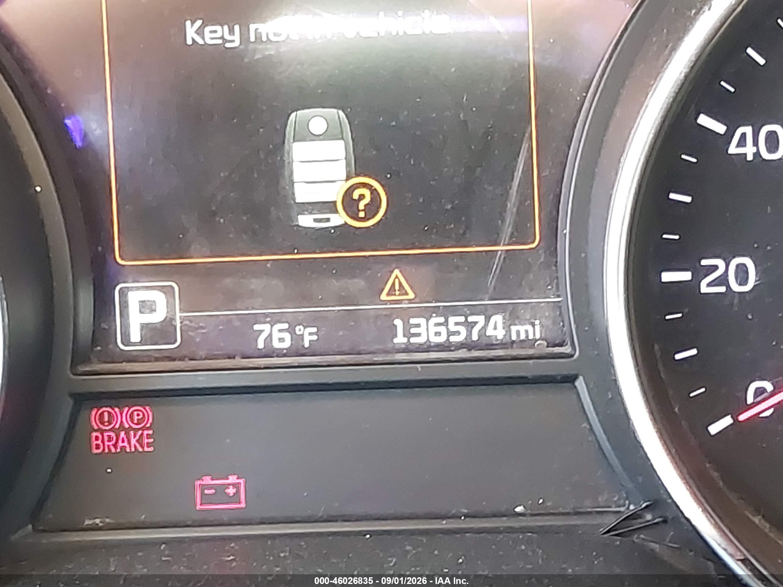 2015 Kia Sedona Ex Коричневый vin: KNDMC5C14F6027329