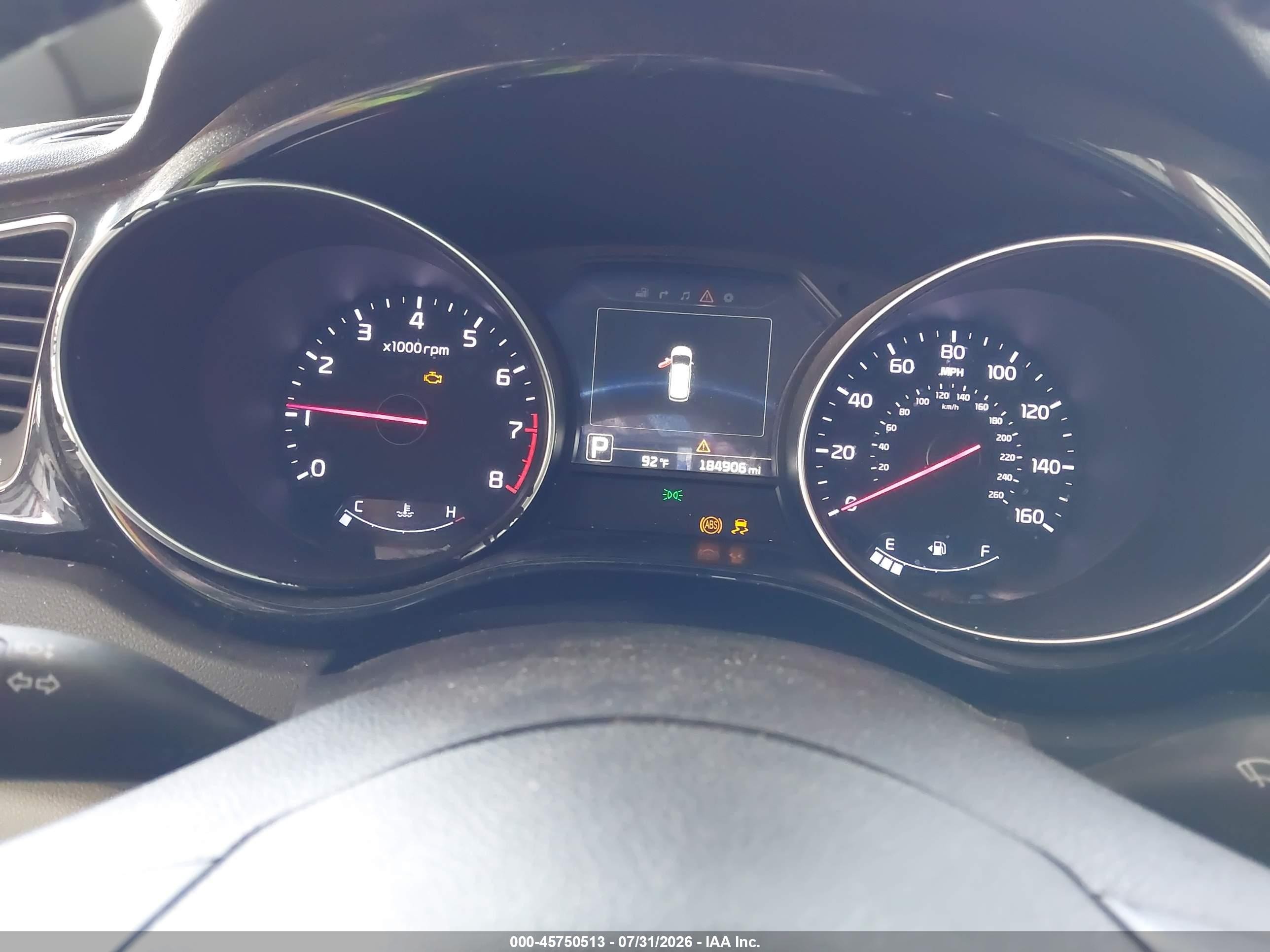 2015 Kia Sedona Sx Gray vin: KNDMC5C14F6039349