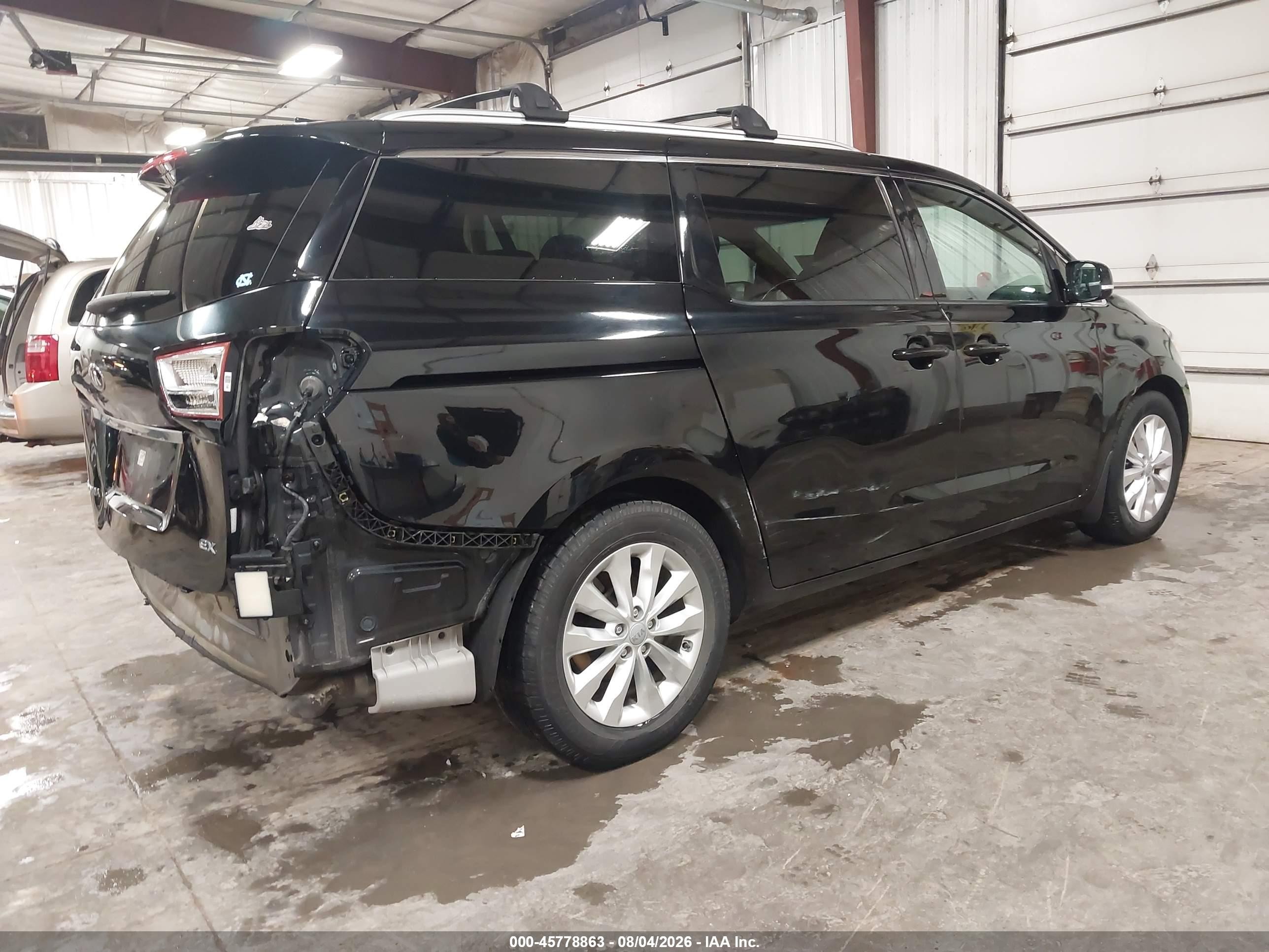 2018 Kia Sedona Ex Black vin: KNDMC5C14J6376192