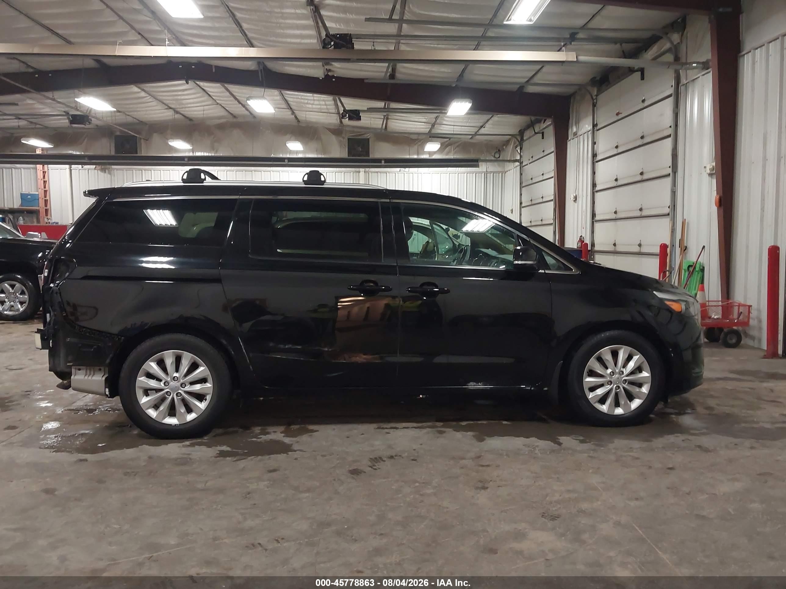 2018 Kia Sedona Ex Black vin: KNDMC5C14J6376192
