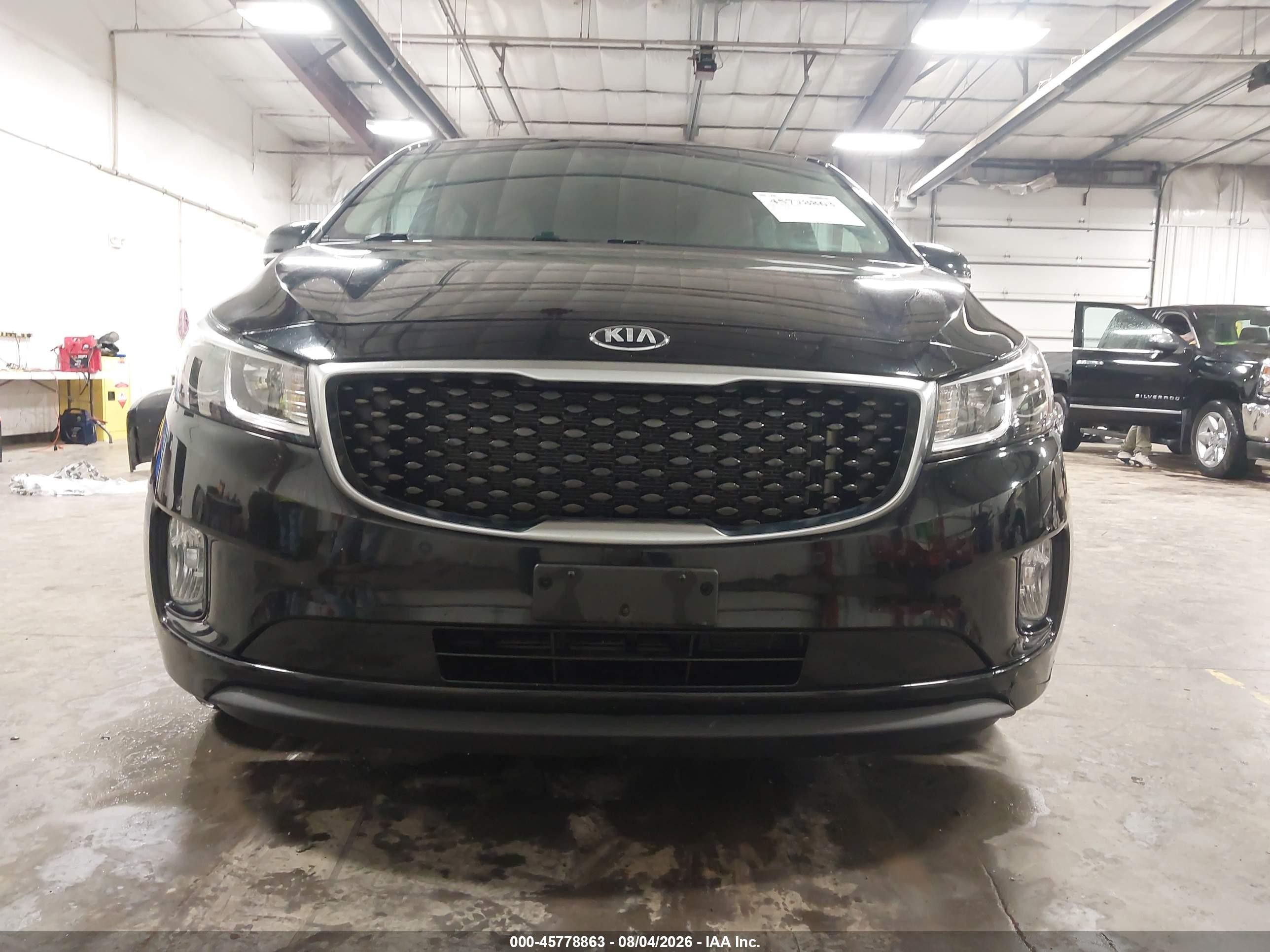 2018 Kia Sedona Ex Black vin: KNDMC5C14J6376192